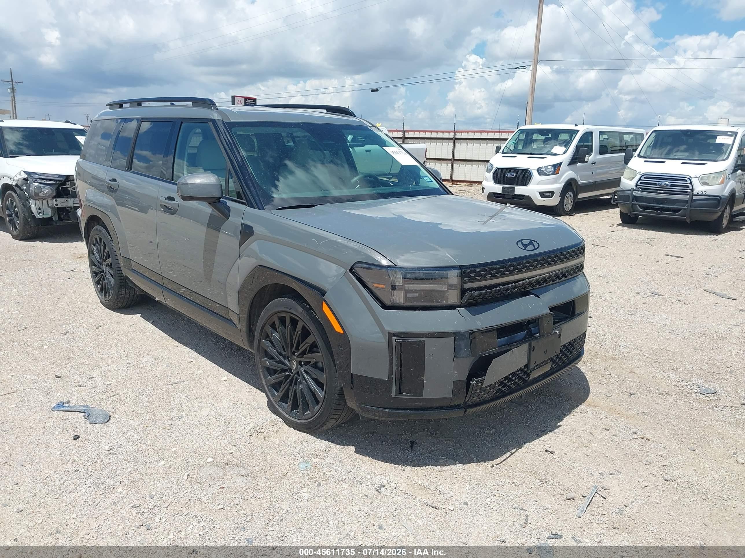 2024 Hyundai Santa fe VIN 5NMP54GL1RH057649 IAAI salvage auction — Front End, Salvage (Texas), sold $10,200 on 2026-09-11 (photo 1)