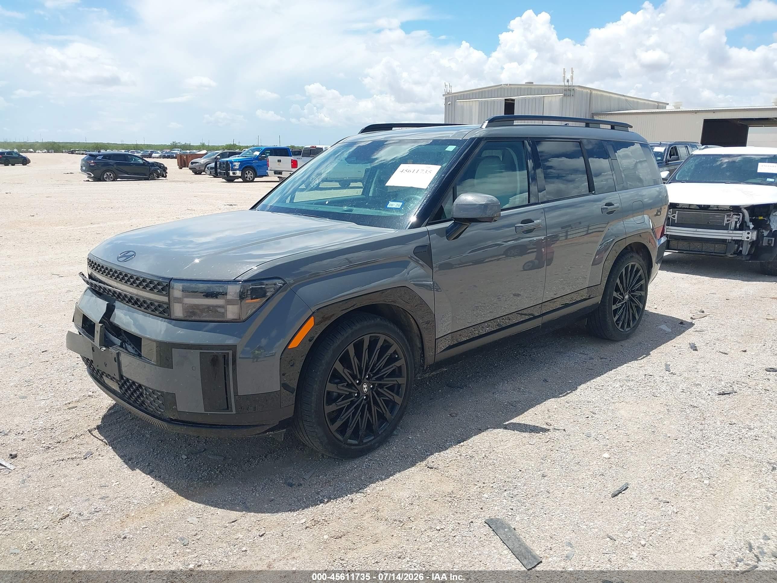 2024 Hyundai Santa fe VIN 5NMP54GL1RH057649 IAAI salvage auction — Front End, Salvage (Texas), sold $10,200 on 2026-09-11 (photo 2)