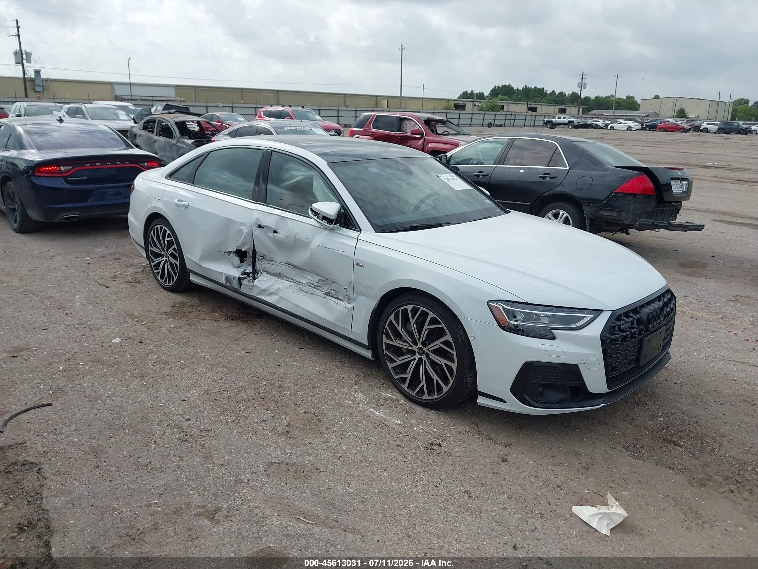 2023 Audi A8 VIN WAULDAF84PN009881 — IAAI salvage auction photo