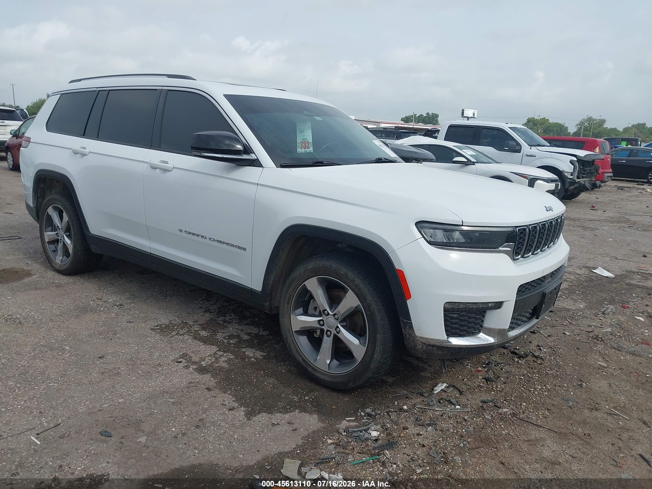 2021 Jeep Grand Cherokee L VIN 1C4RJJBGXM8102174 — IAAI salvage auction photo