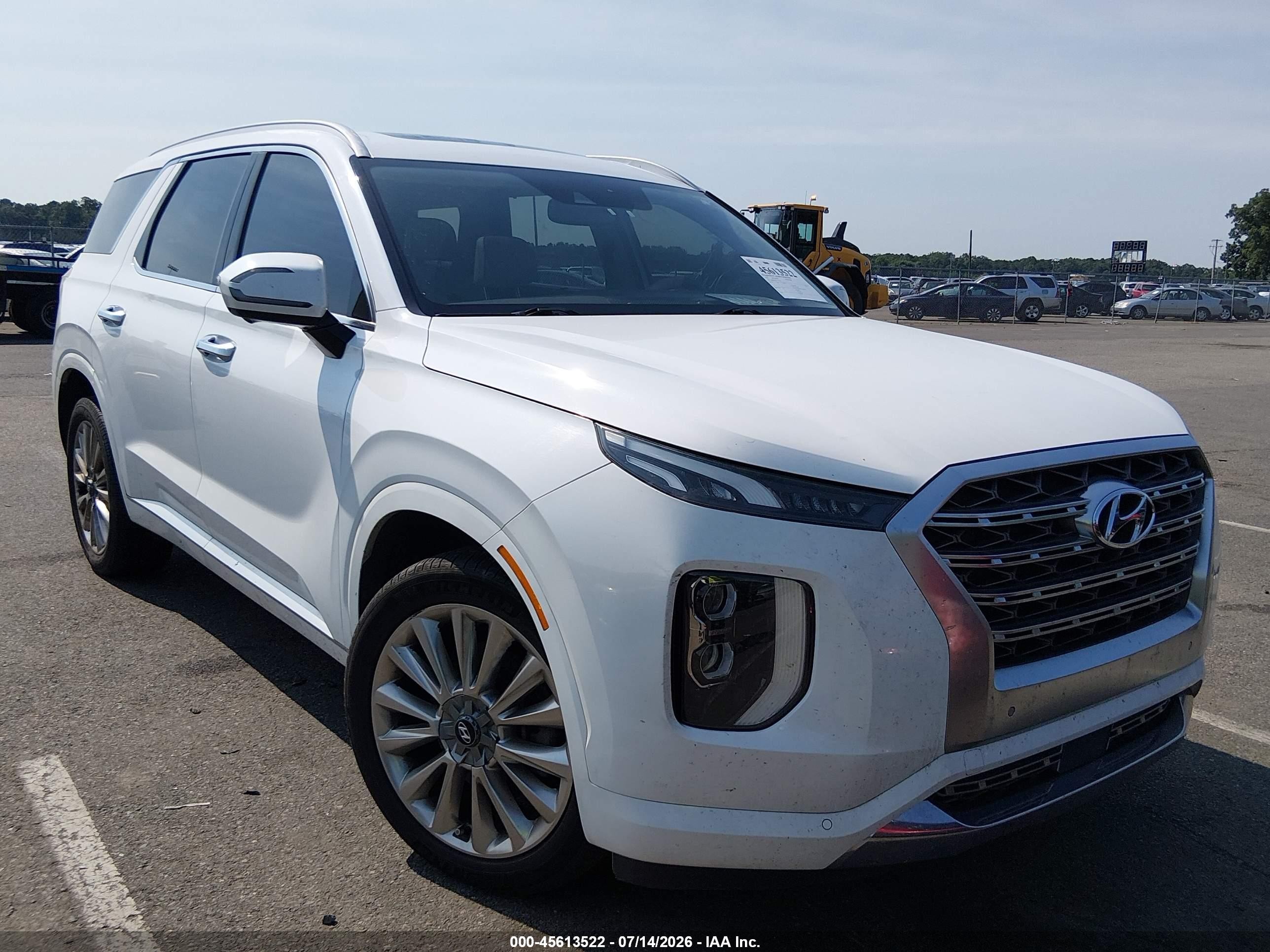 2020 Hyundai Palisade VIN KM8R5DHE1LU103324 — IAAI salvage auction photo
