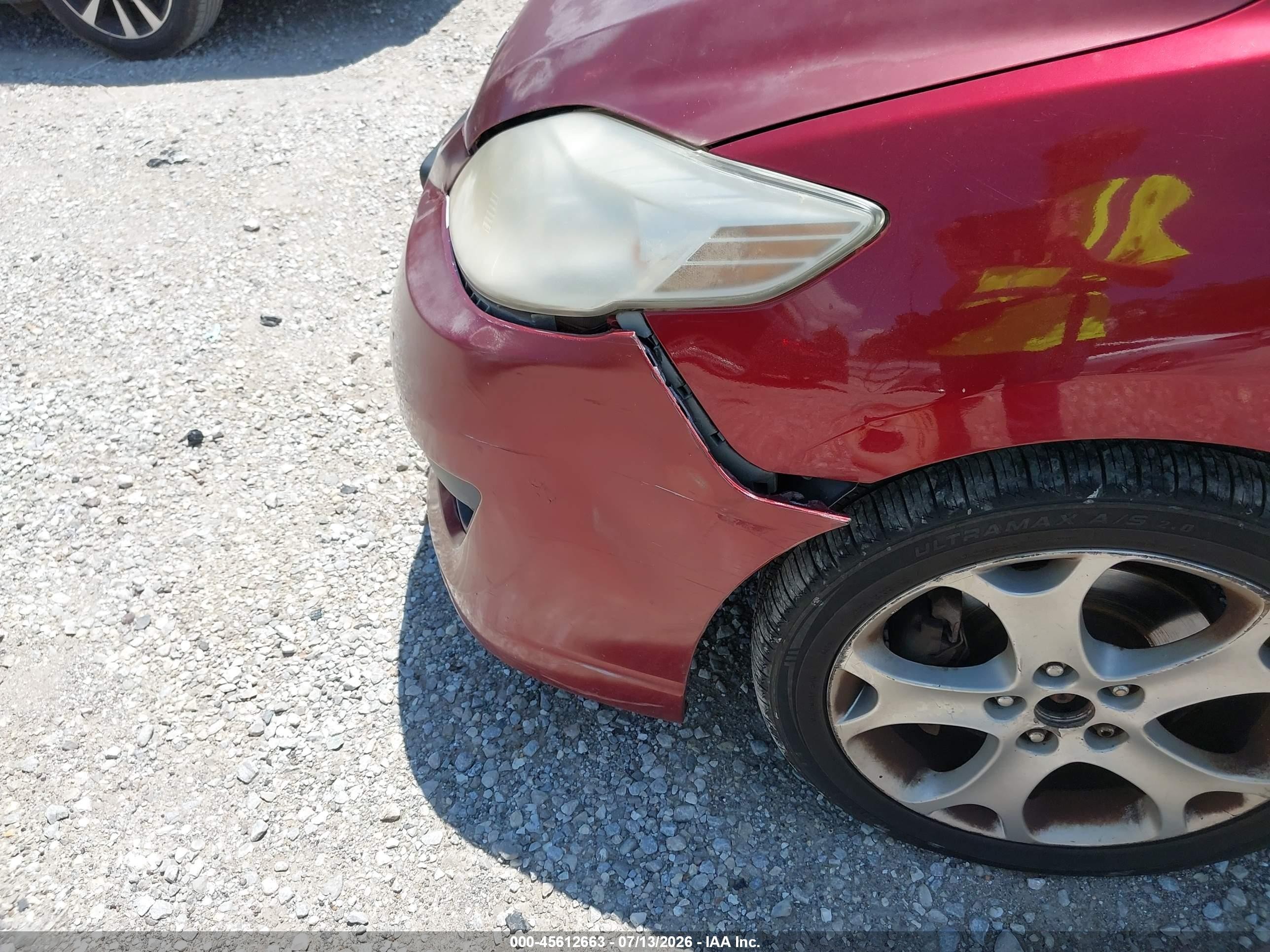 2010 Mazda 5 VIN JM1CR2W36A0373450 IAAI salvage auction — Rear End, Clear (Missouri), sold $500 on 2026-09-08 (photo 6)