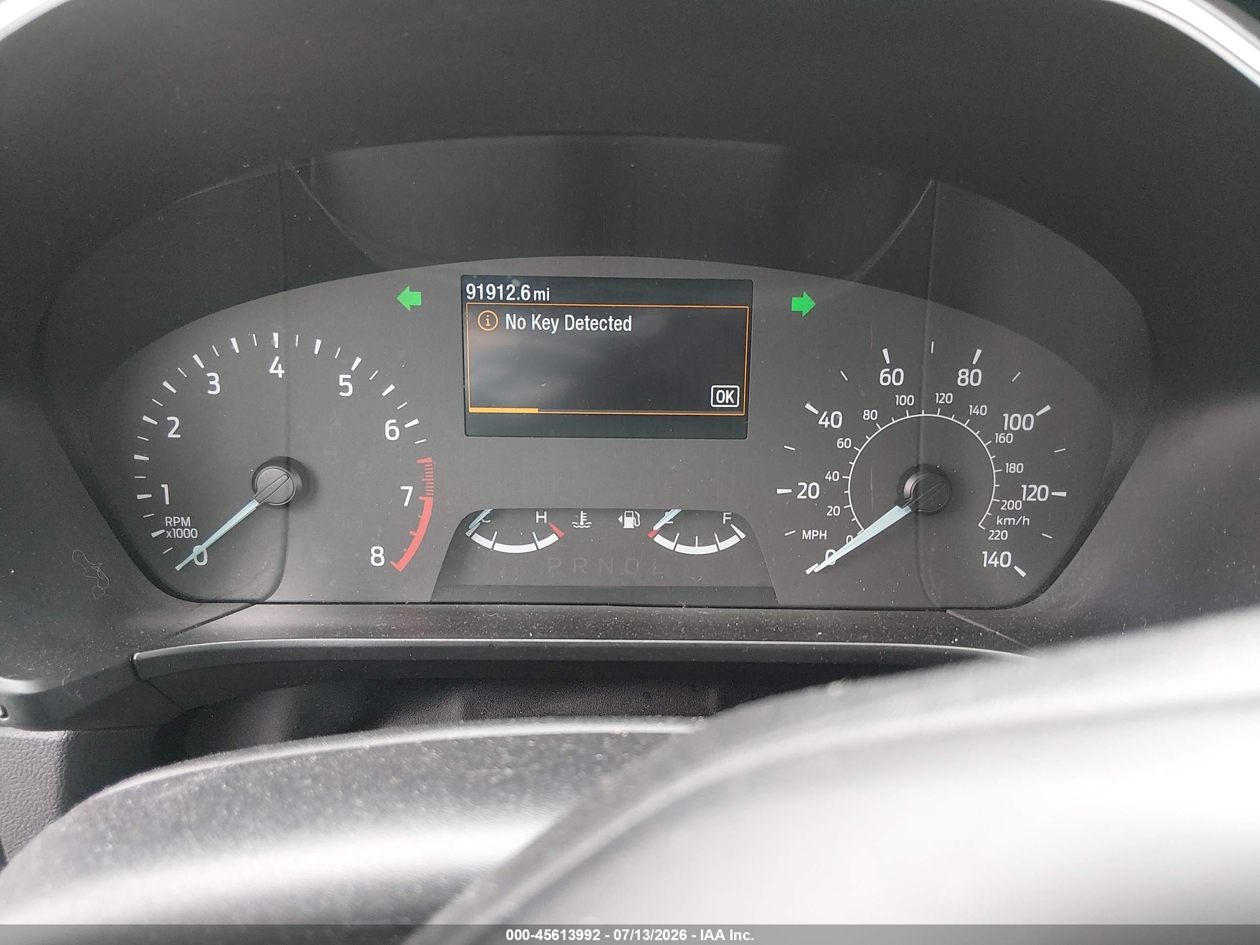 2022 Ford Escape VIN 1FMCU0G67NUA02061 IAAI salvage auction — Front End, Salvage (Louisiana), sold $2,600 on 2026-09-08 (photo 7)