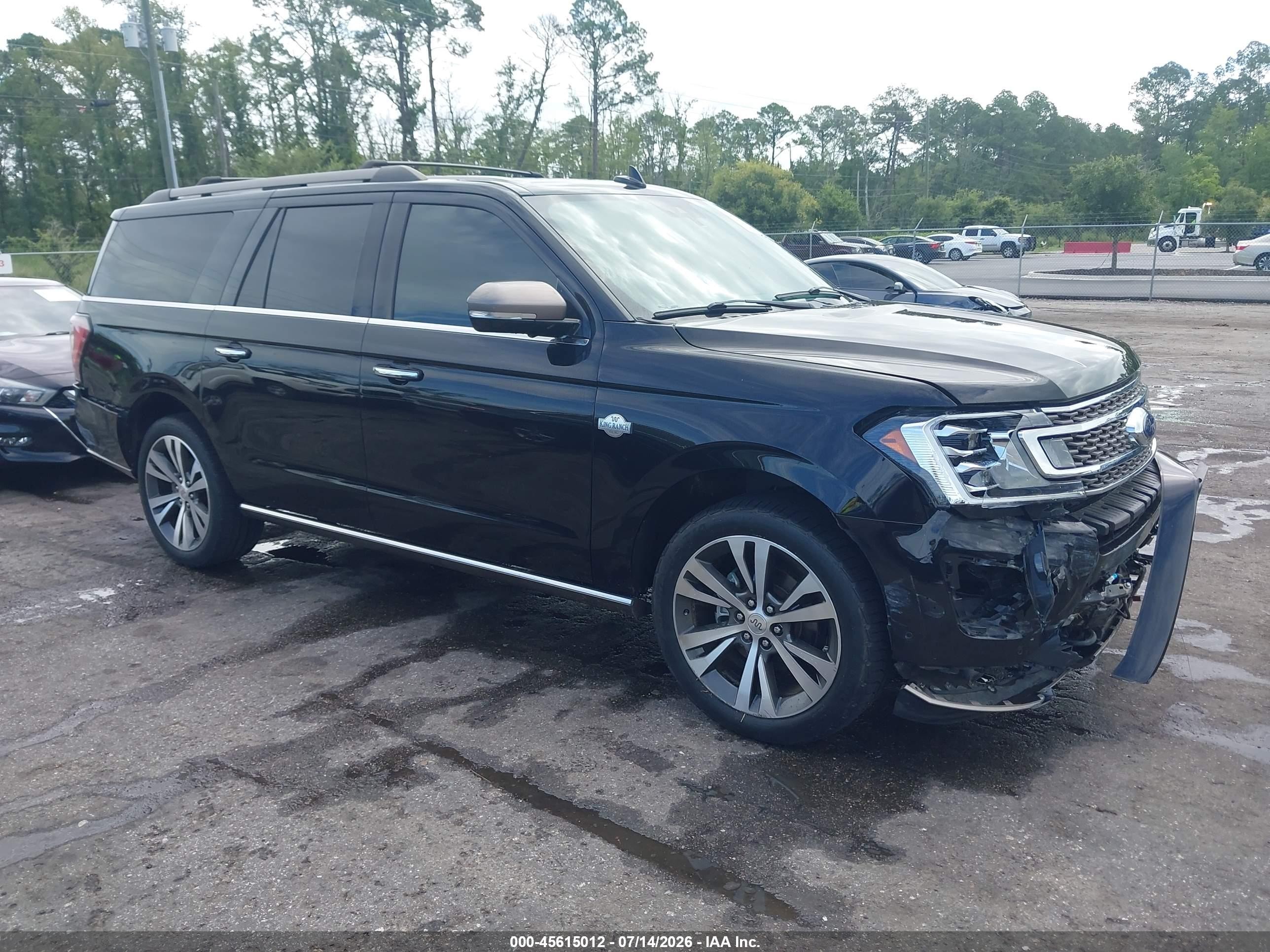 2021 Ford Expedition VIN 1FMJK1PT6MEA48398 — IAAI salvage auction photo