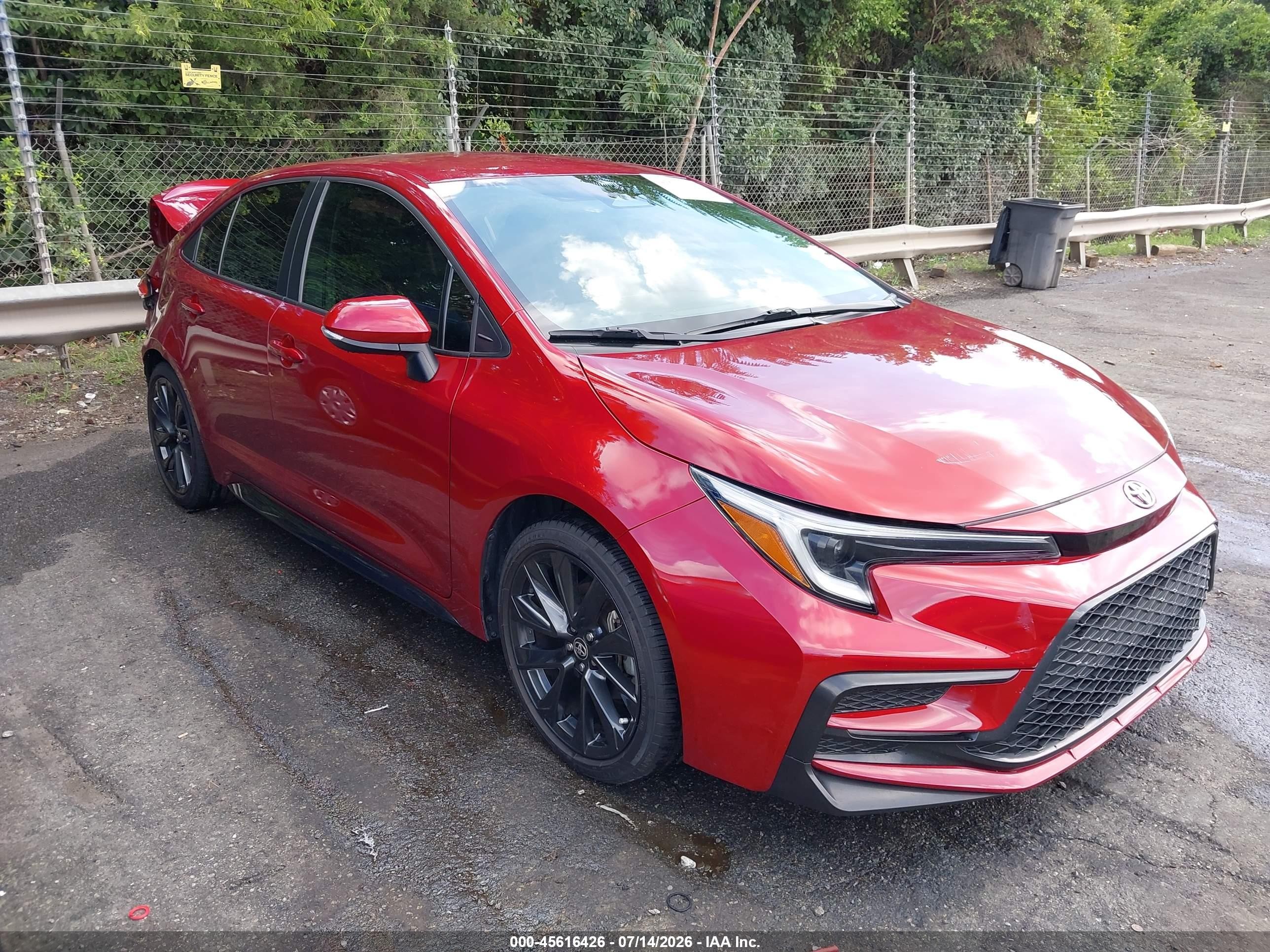 2024 Toyota Corolla VIN 5YFS4MCE7RP182973 — IAAI salvage auction photo