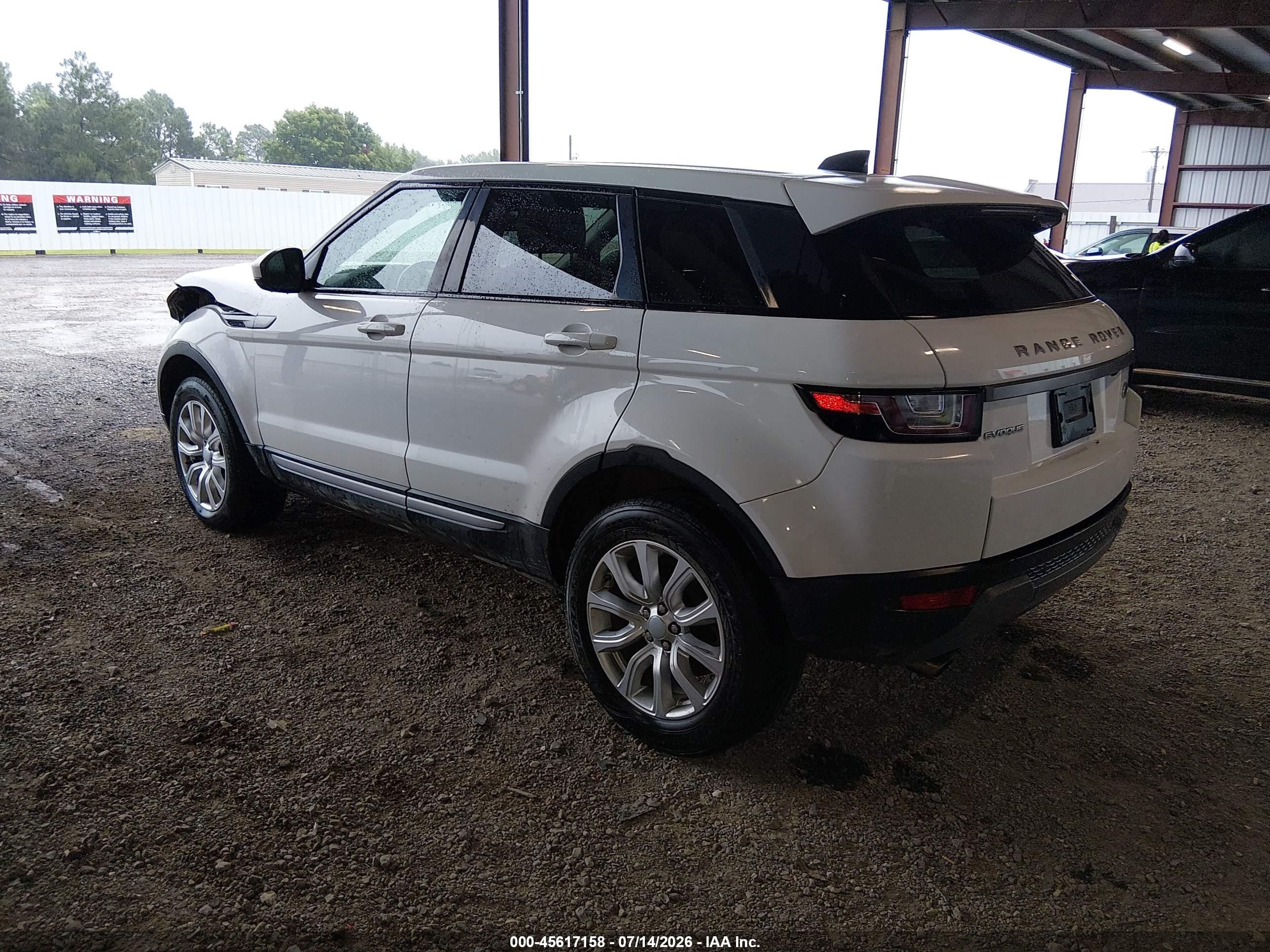 2017 Land rover Range rover evoque VIN SALVP2BG8HH204199 IAAI salvage auction — Front End, Salvage (Louisiana), sold $1,650 on 2026-09-09 (photo 3)