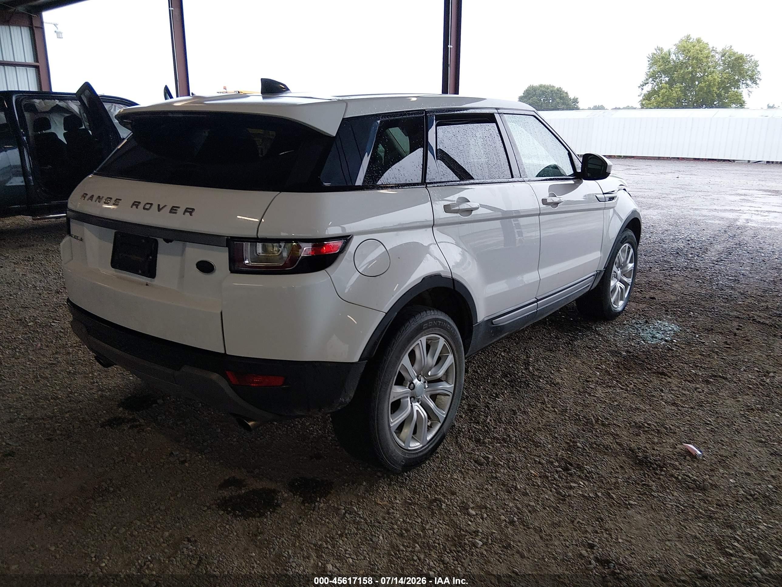 2017 Land rover Range rover evoque VIN SALVP2BG8HH204199 IAAI salvage auction — Front End, Salvage (Louisiana), sold $1,650 on 2026-09-09 (photo 4)