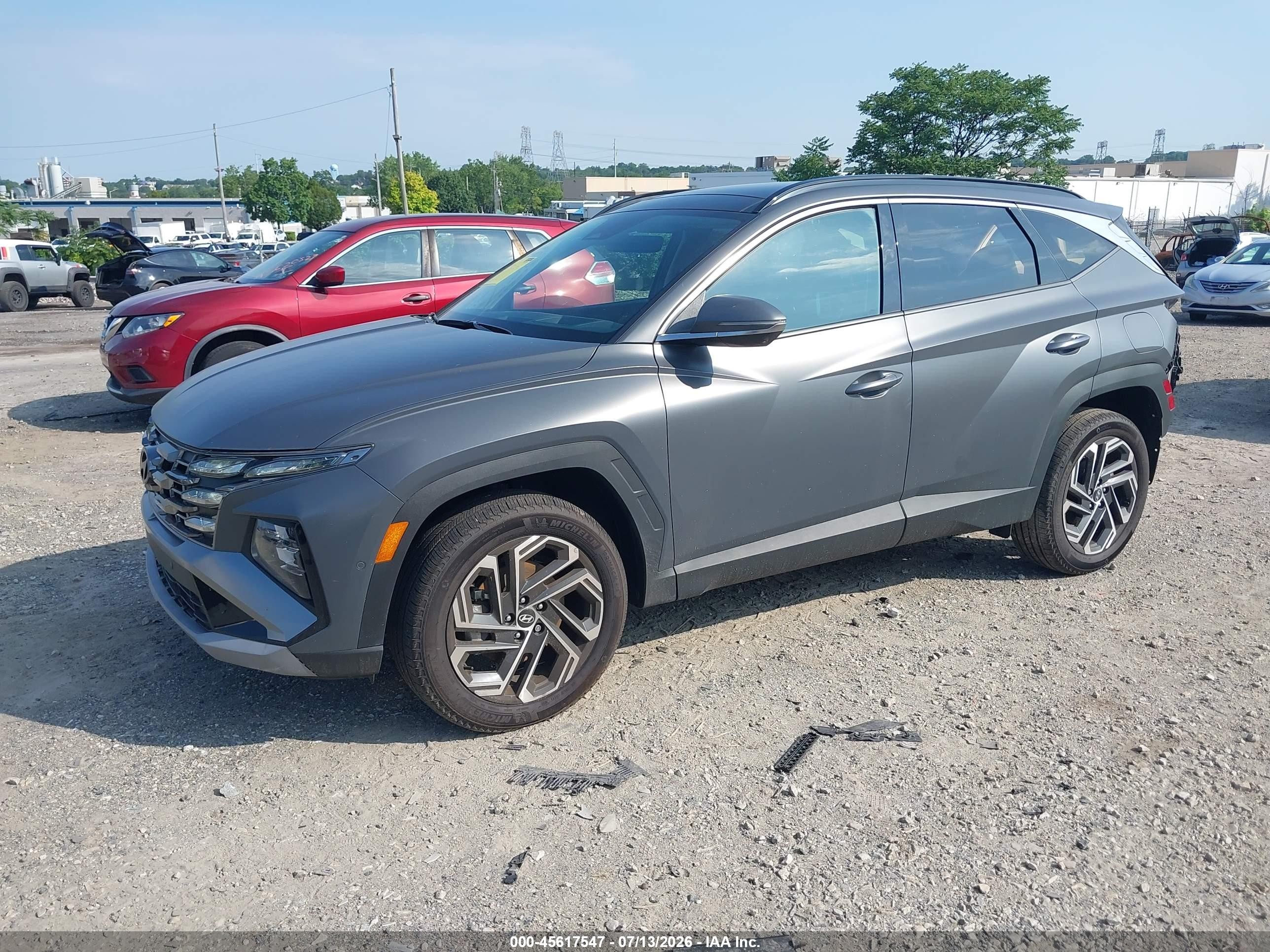 2025 Hyundai Tucson VIN 5NMJECDE6SH555566 IAAI salvage auction — Rear End, Salvage (Delaware), sold $11,400 on 2026-09-12 (photo 2)