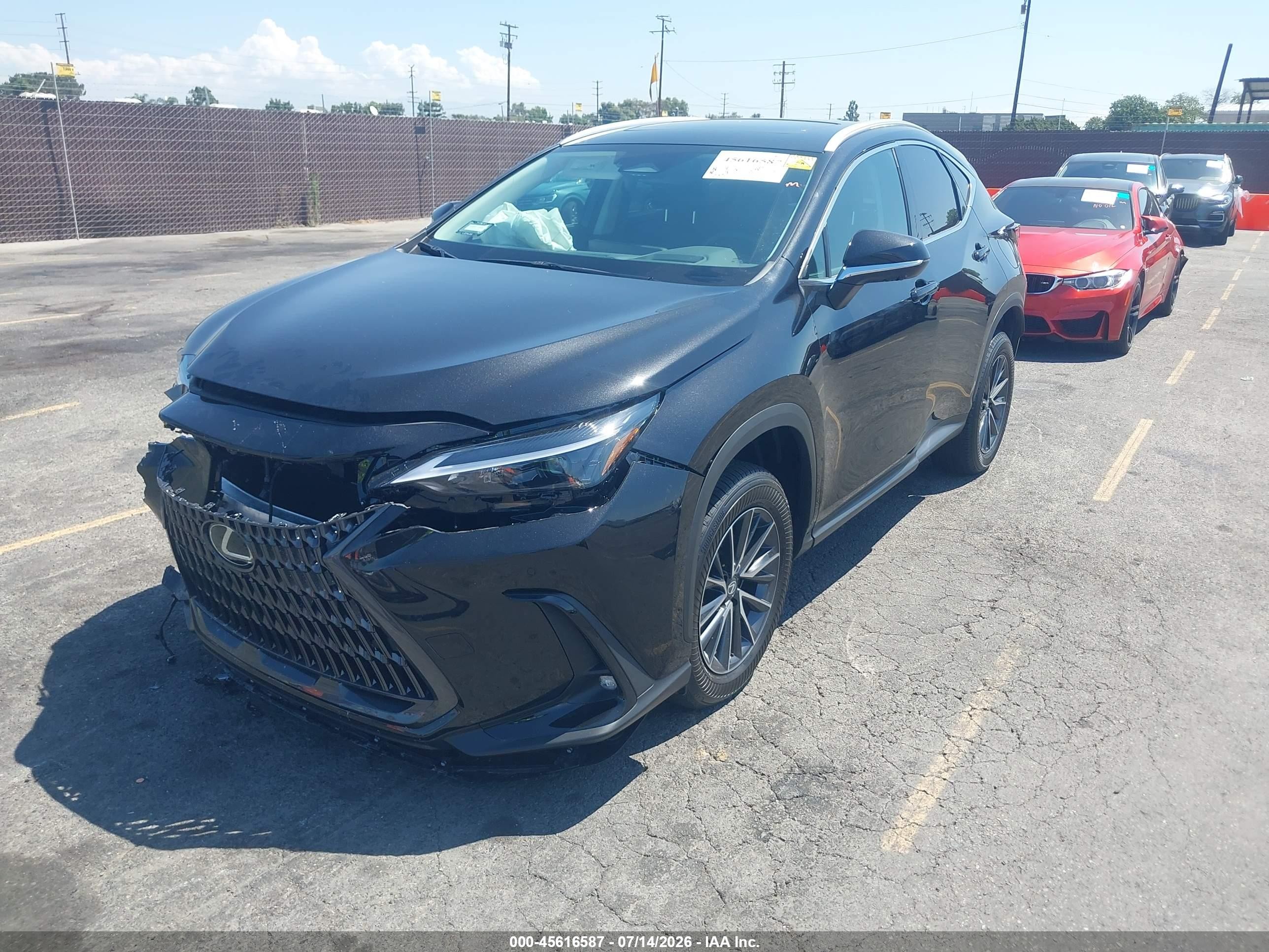 2026 Lexus Nx VIN 2T2GKCEZ8TC076704 IAAI salvage auction — Unknown, Salvage (California), sold $22,000 on 2026-08-10 (photo 2)
