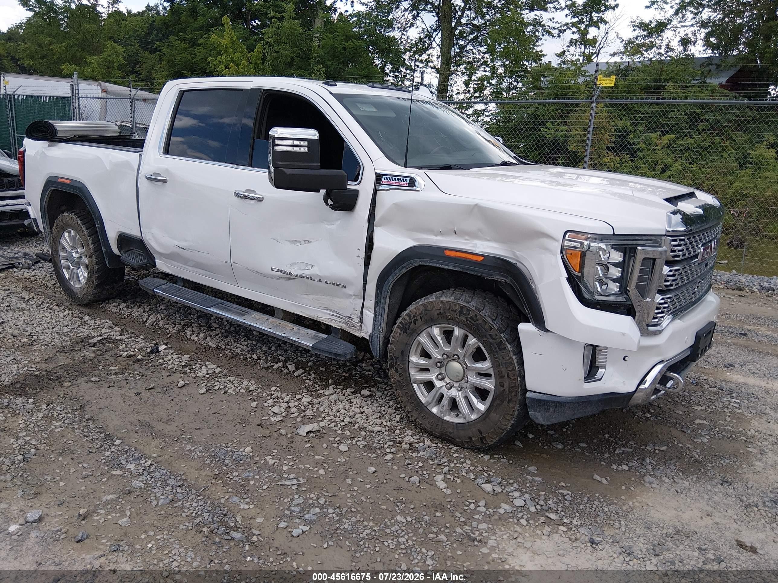 2020 GMC Sierra 3500 HD VIN 1GT49WEY1LF297144 — IAAI salvage auction photo
