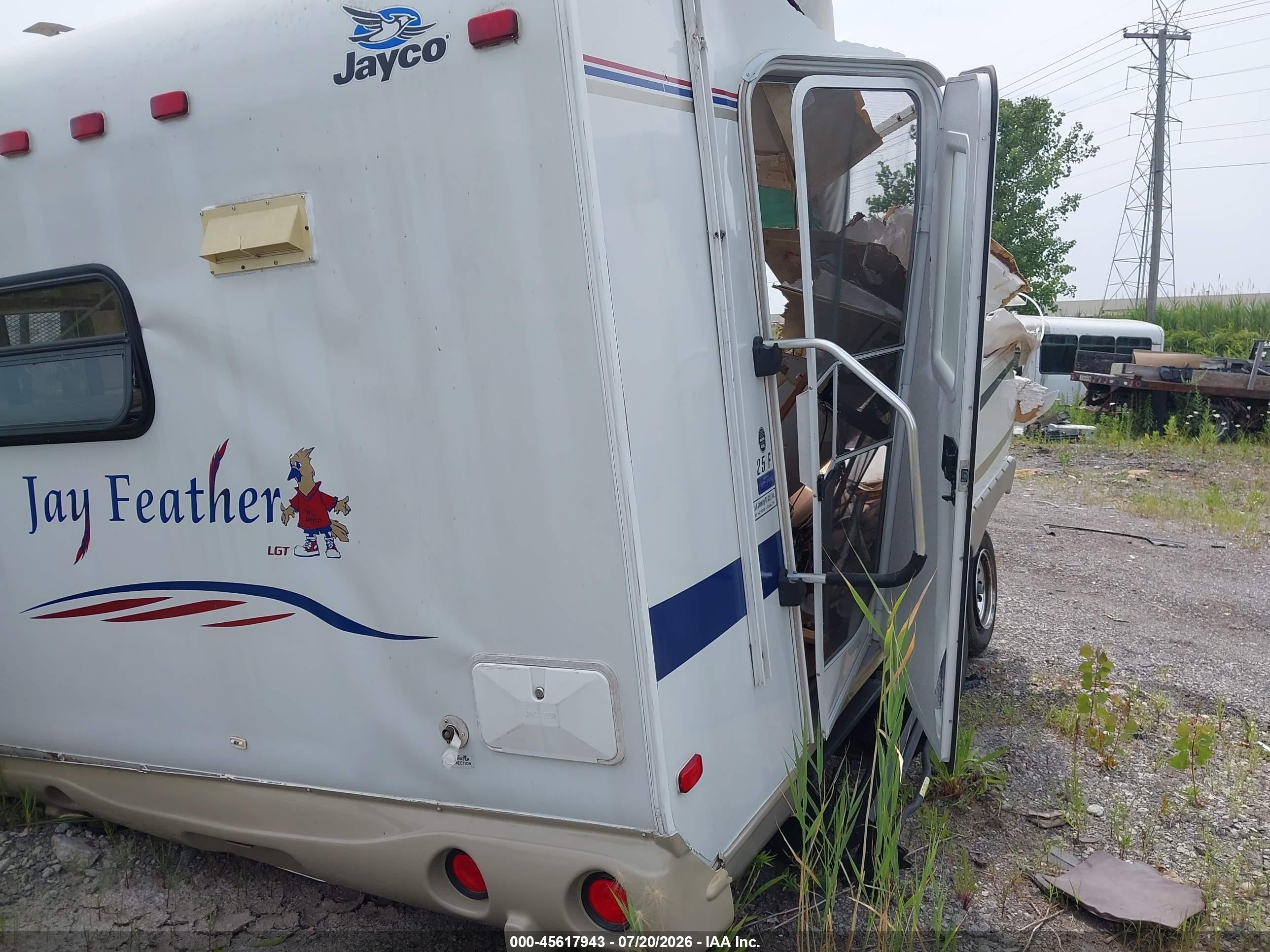 2008 Jayco Other VIN 1UJBJ02M481JF0555 IAAI salvage auction — Unknown, Clear (Michigan), sold $100 on 2026-09-17 (photo 4)