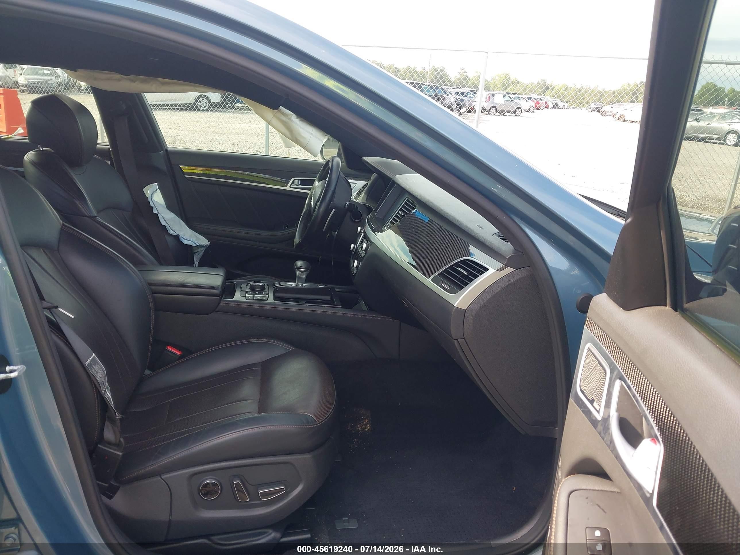 2018 Genesis G80 VIN KMHGN4JB6JU248654 IAAI salvage auction — Rear End, Salvage (North Carolina), sold $4,750 on 2026-09-24 (photo 5)