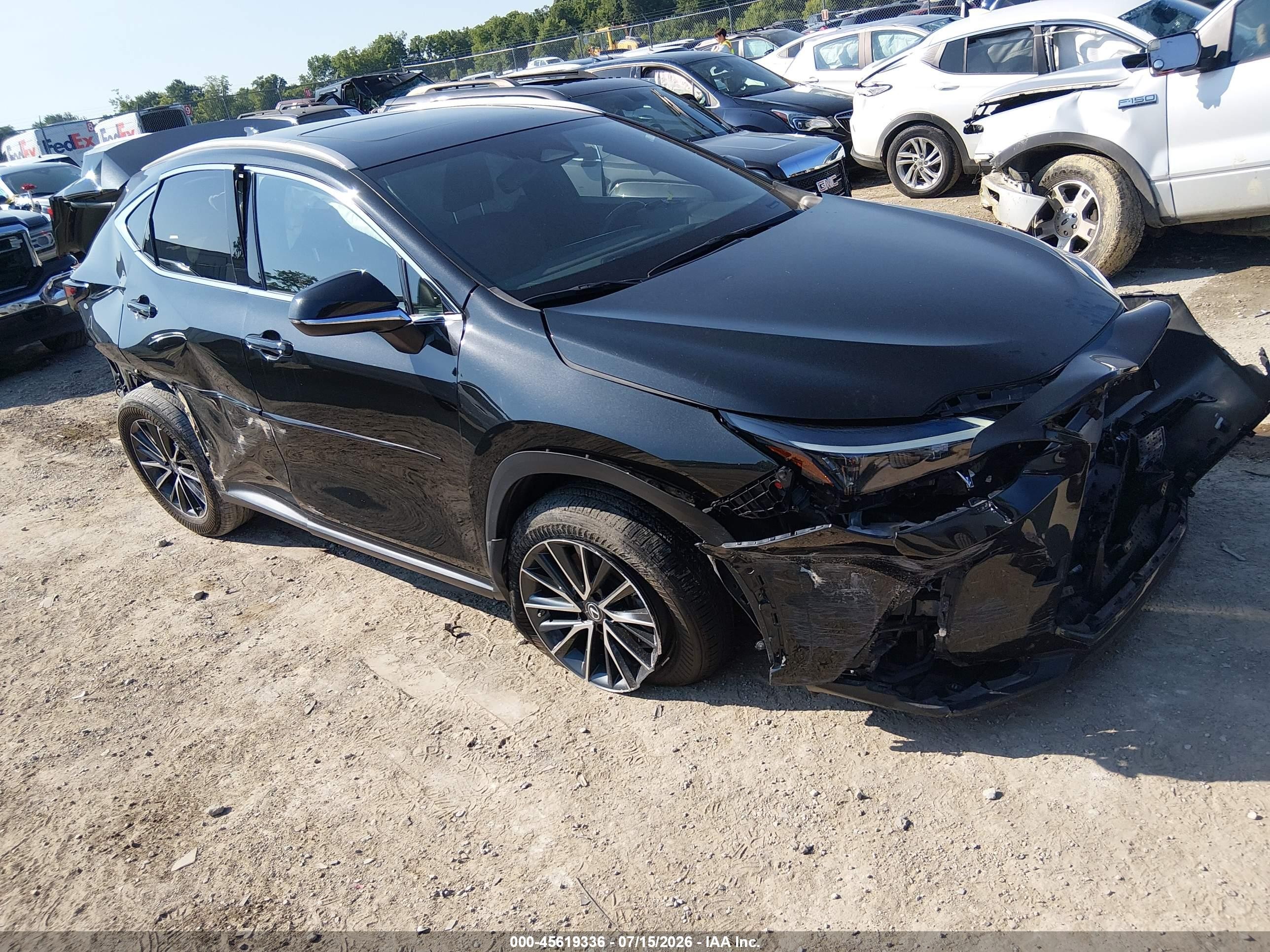 2023 Lexus NX 350 VIN 2T2AGCEZ6PC029510 — IAAI salvage auction photo