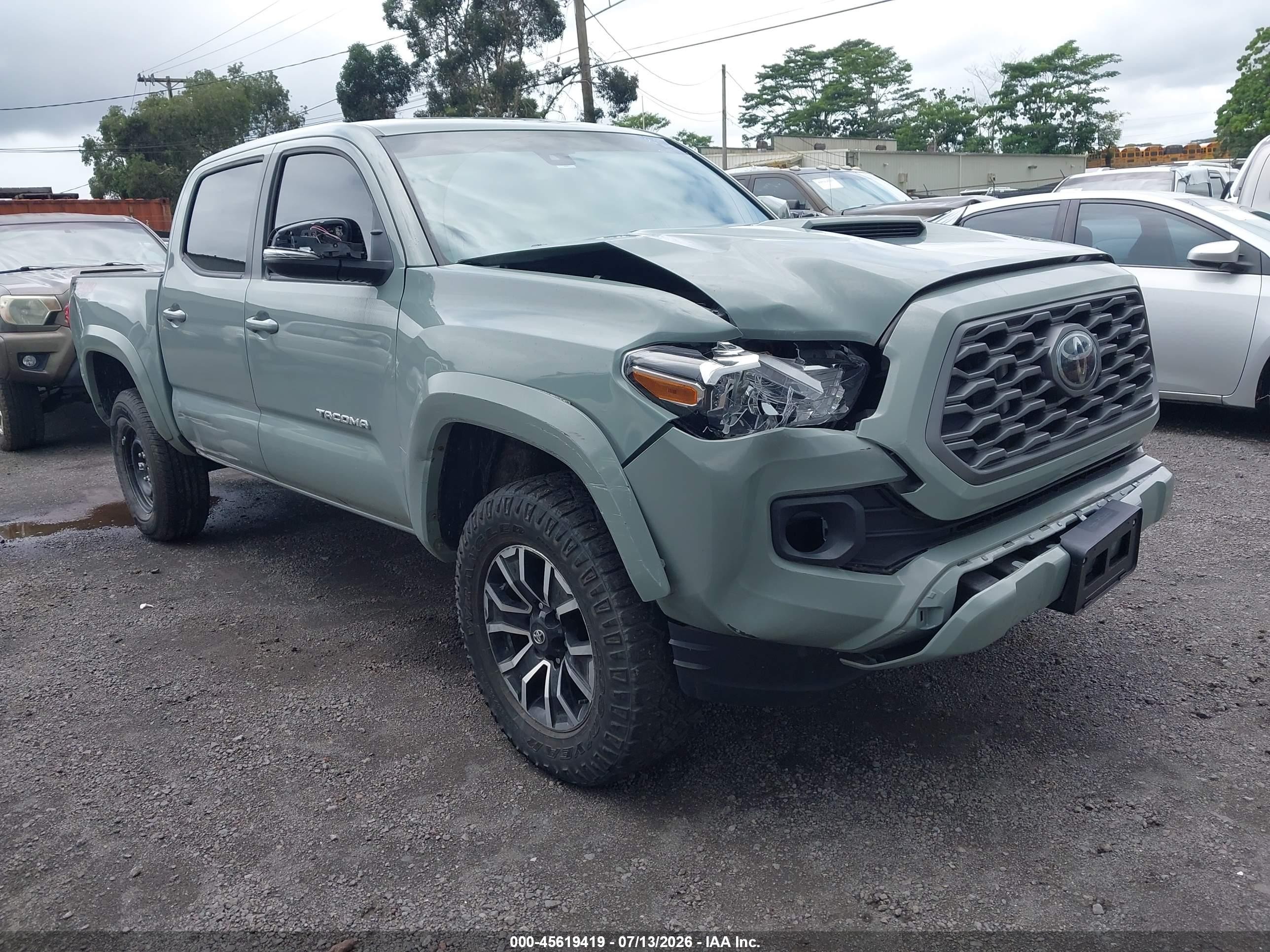 2023 Toyota Tacoma VIN 3TYCZ5AN8PT166899 — IAAI salvage auction photo