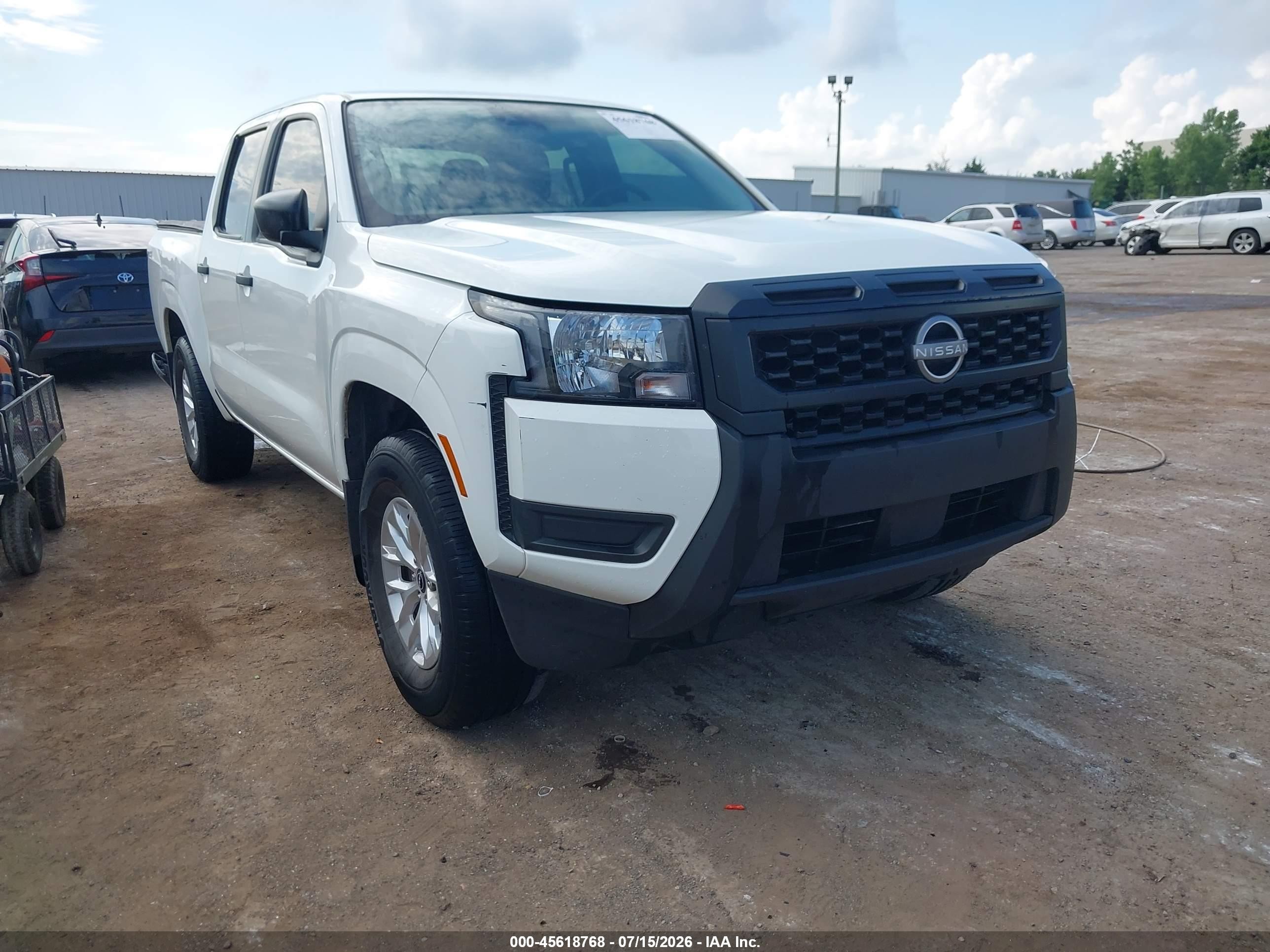 2025 Nissan Frontier VIN 1N6ED1EJ2SN603522 — IAAI salvage auction photo