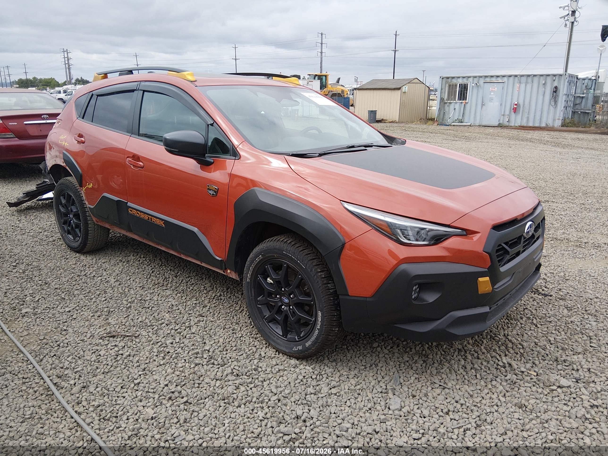 2025 Subaru Crosstrek VIN 4S4GUHU68S3767222 — IAAI salvage auction photo