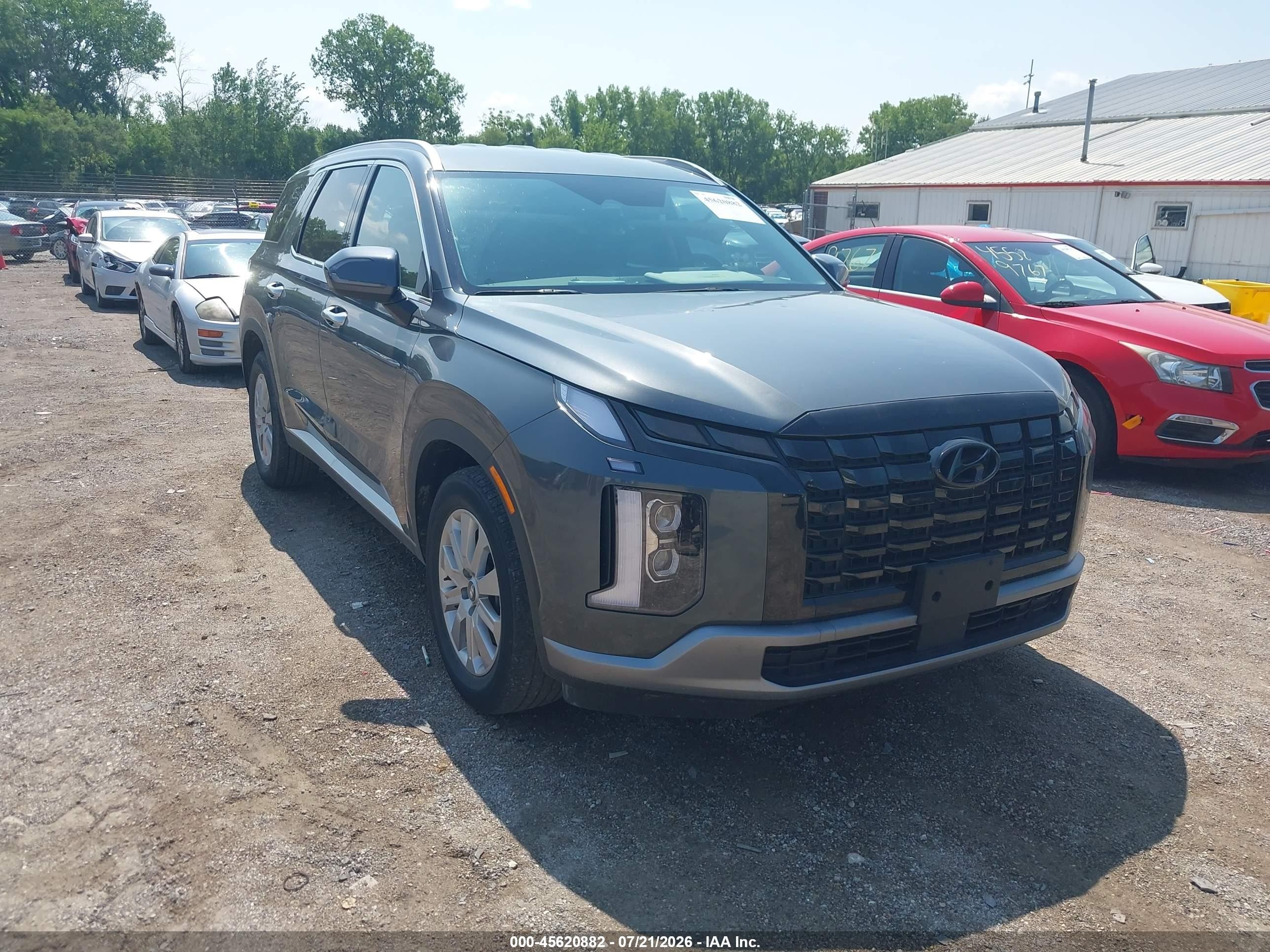 2024 Hyundai Palisade VIN KM8R2DGE5RU662281 — IAAI salvage auction photo