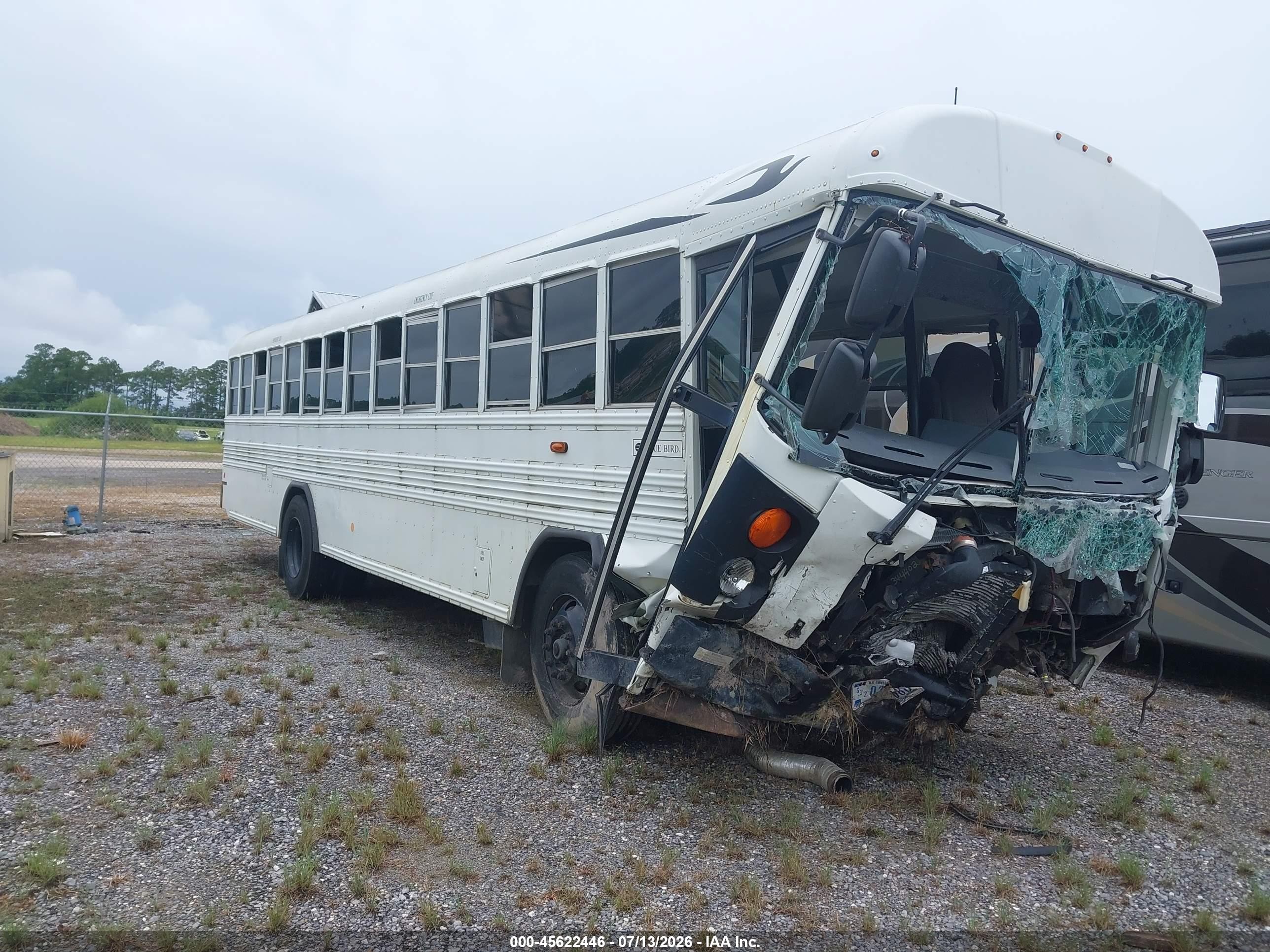 2018 Blue Bird School Bus / Transit Bus VIN 1BABLCSA6JF344402 — IAAI salvage auction photo
