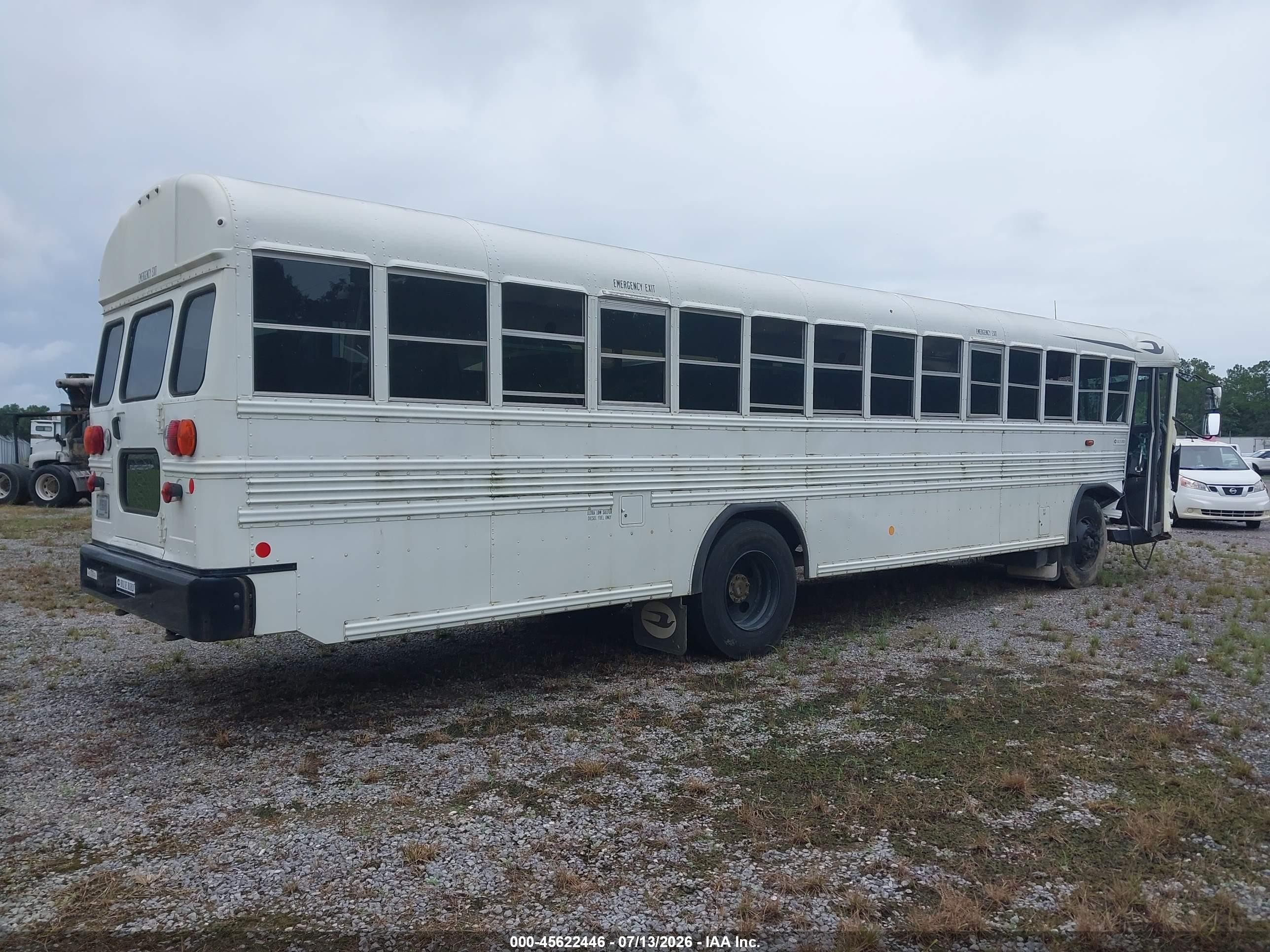 2018 Blue Bird School Bus / Transit Bus VIN 1BABLCSA6JF344402 IAAI salvage auction — Front End, Sf97 (Mississippi), sold $12,050 on 2026-09-09 (photo 4)
