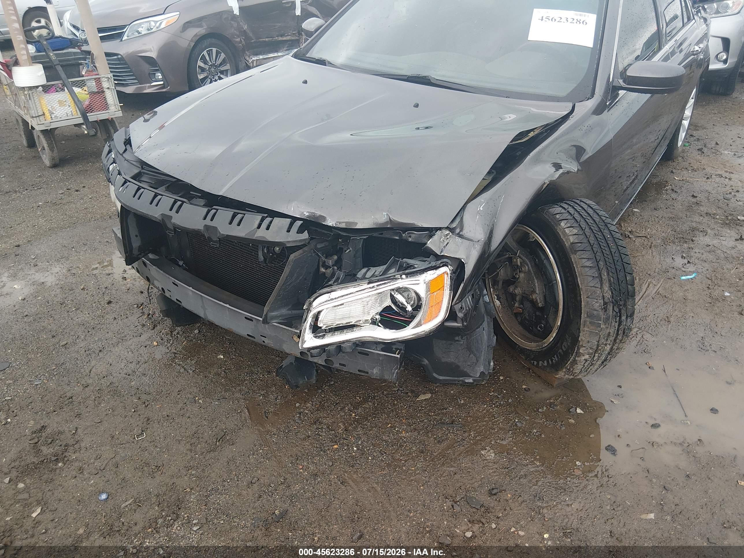 2013 Chrysler 300 VIN 2C3CCAAG3DH559960 IAAI salvage auction — Front End, Clear (Arkansas), sold $1,150 on 2026-09-11 (photo 6)
