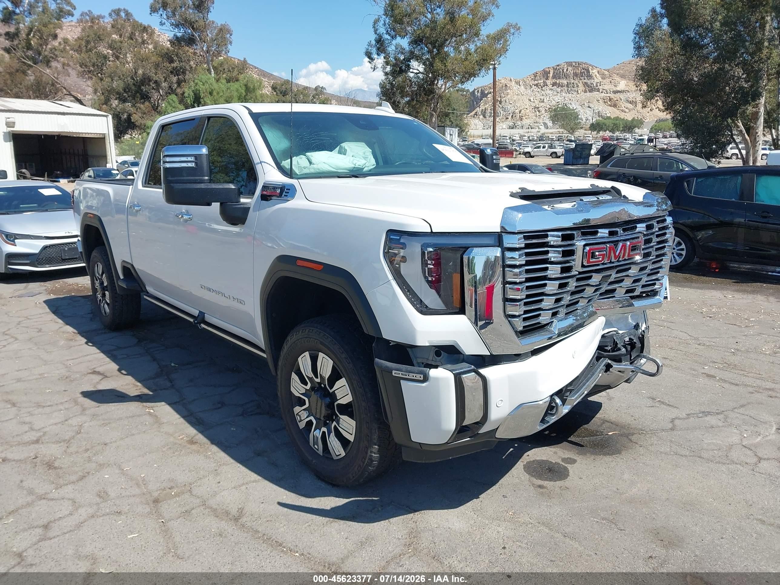 2024 GMC Sierra VIN 1GT49REY9RF101512 — IAAI salvage auction photo