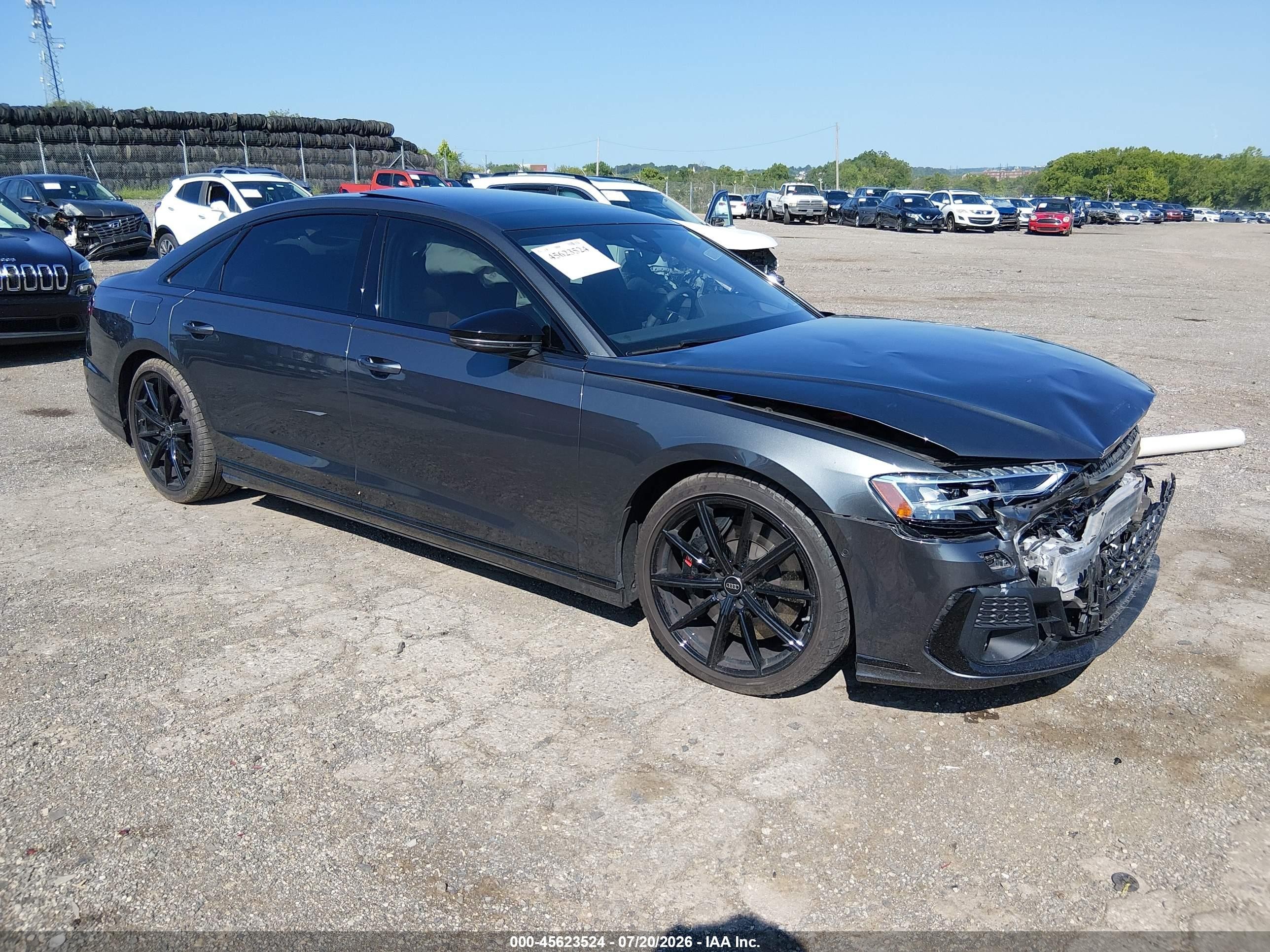 2024 Audi S8 VIN WAULSAF82RN011489 — IAAI salvage auction photo