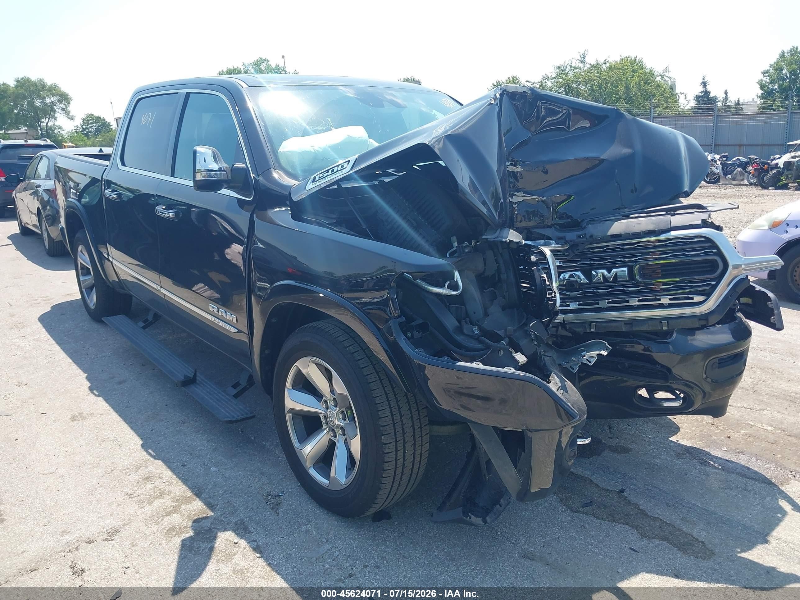 2021 Ram 1500 VIN 1C6SRFHT9MN511903 — IAAI salvage auction photo