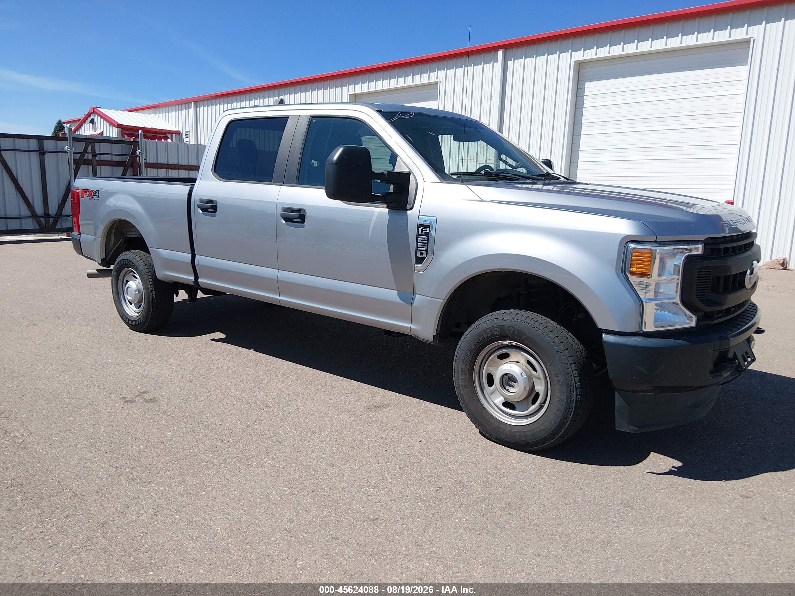 2021 Ford F-250 VIN 1FT7W2B64MED59547 — IAAI salvage auction photo