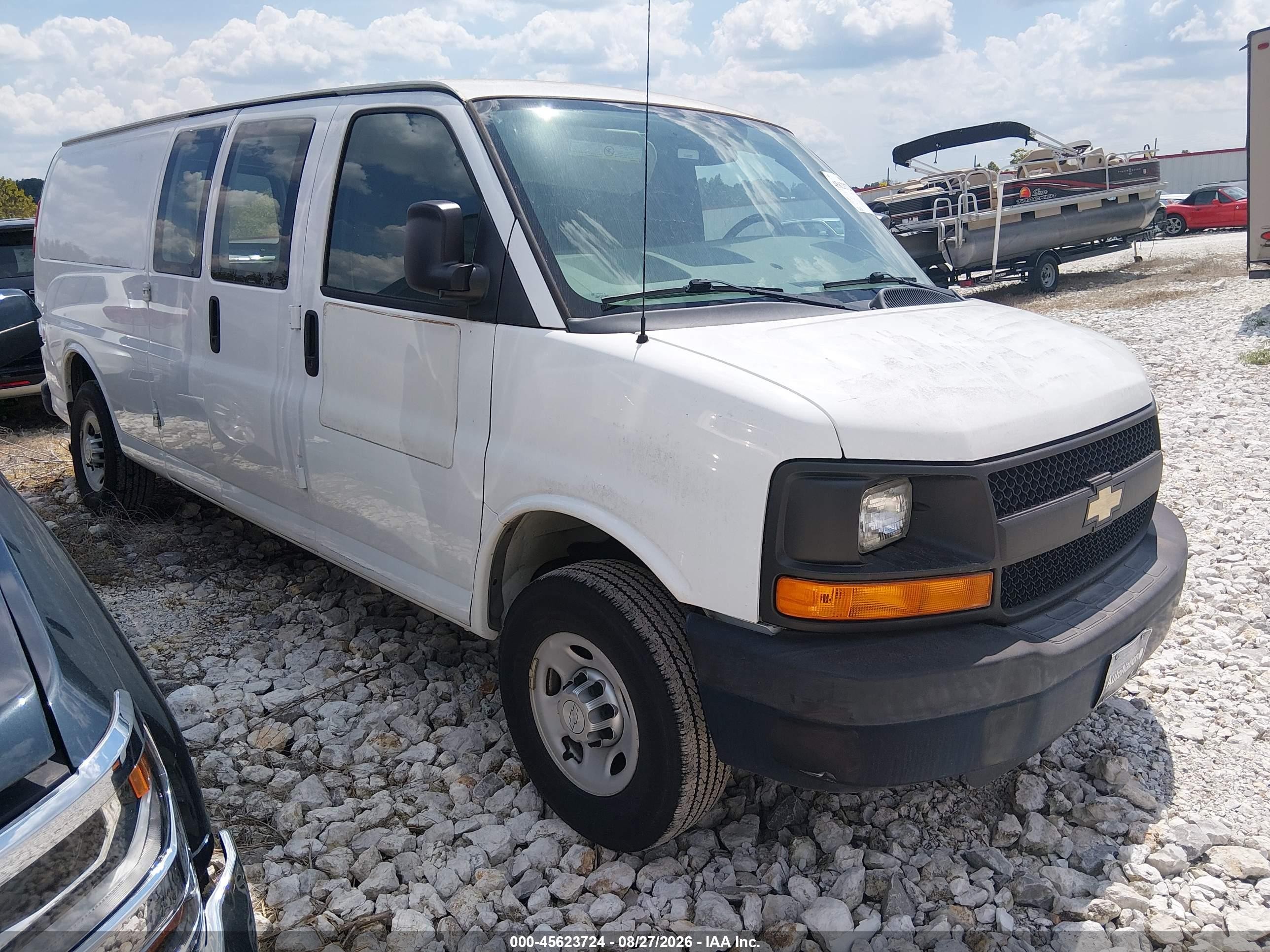 2015 Chevrolet Express 3500 VIN 1GCZGUCF6F1127574 — IAAI salvage auction photo