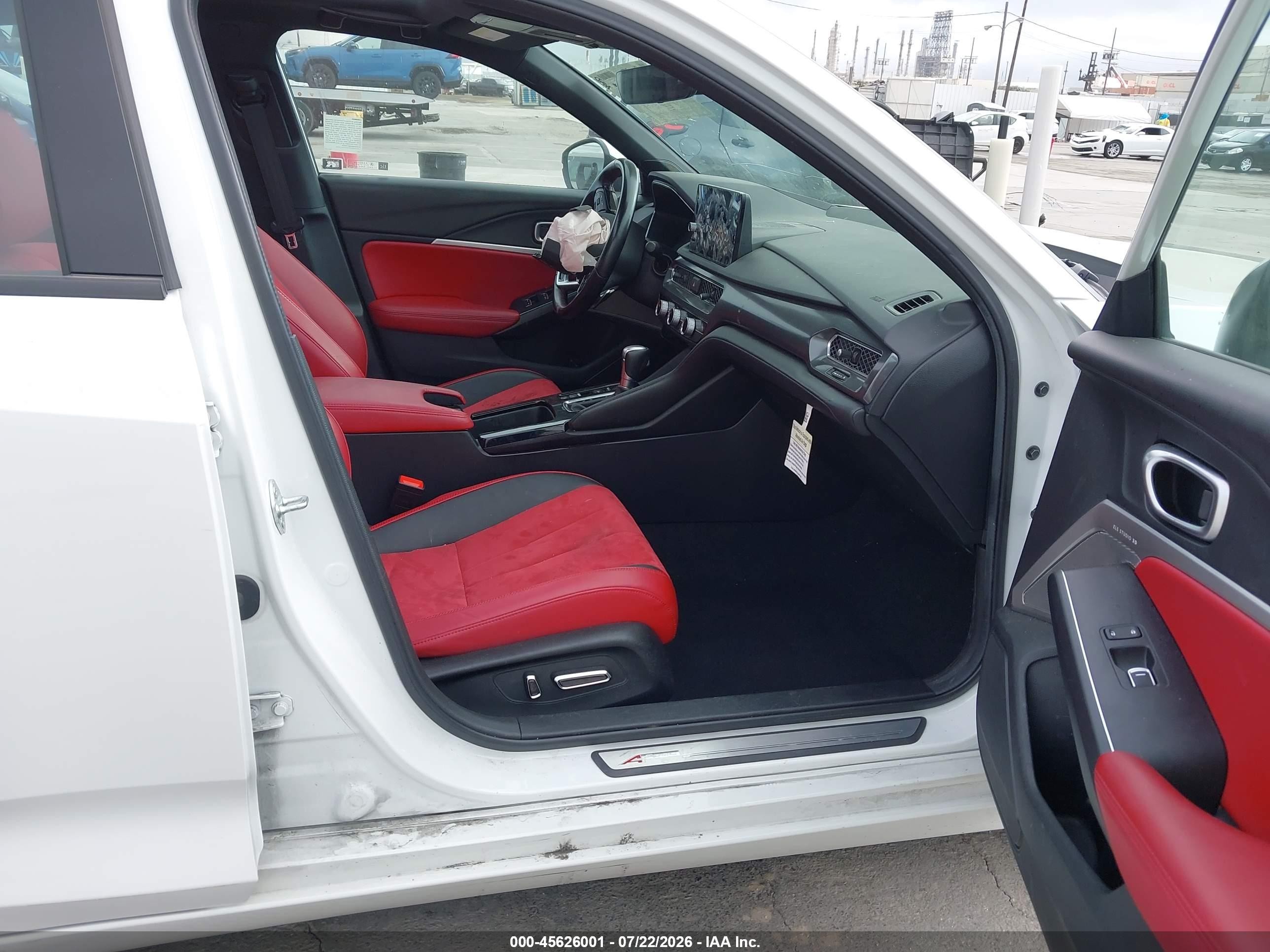 2025 Acura Integra VIN 19UDE4H60SA014451 IAAI salvage auction — Front End, Salvage (California), sold $11,325 on 2026-09-11 (photo 5)