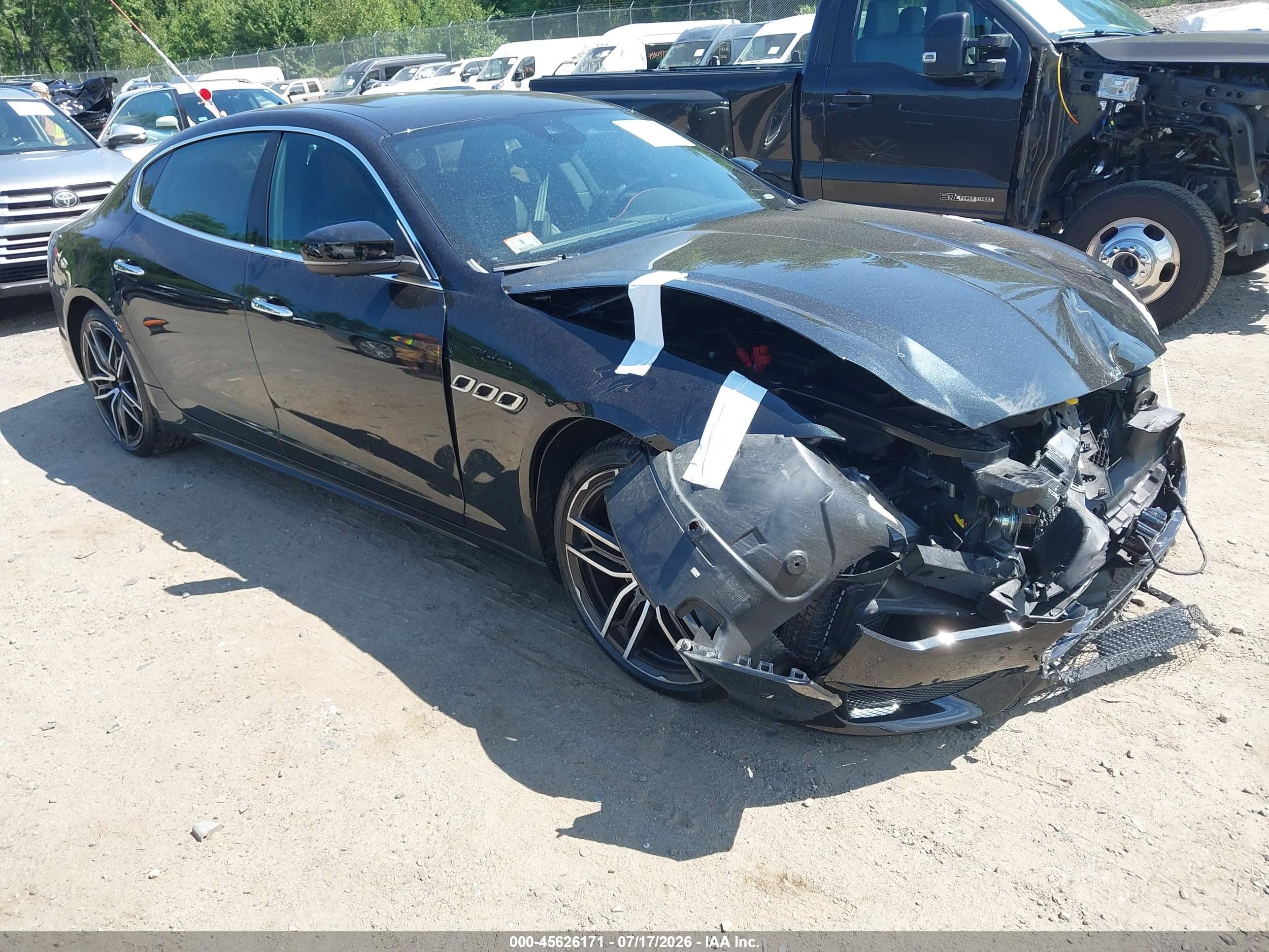 2024 Maserati Quattroporte VIN ZAM56YRM0RX445122 — IAAI salvage auction photo