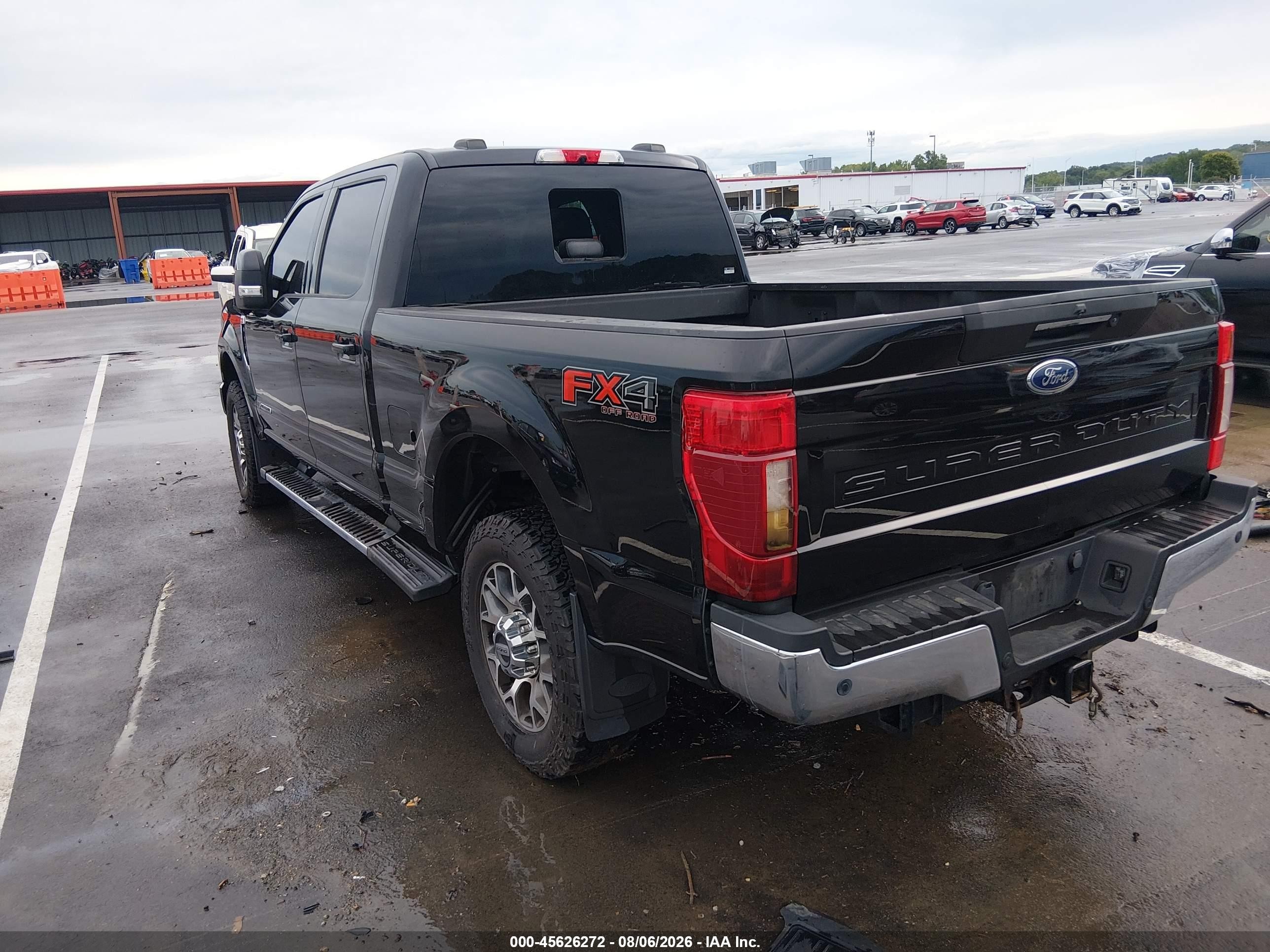 2020 Ford F-350 VIN 1FT8W3BTXLEC19873 IAAI salvage auction — Water/Flood, Junk (Illinois), sold $8,800 on 2026-09-29 (photo 3)