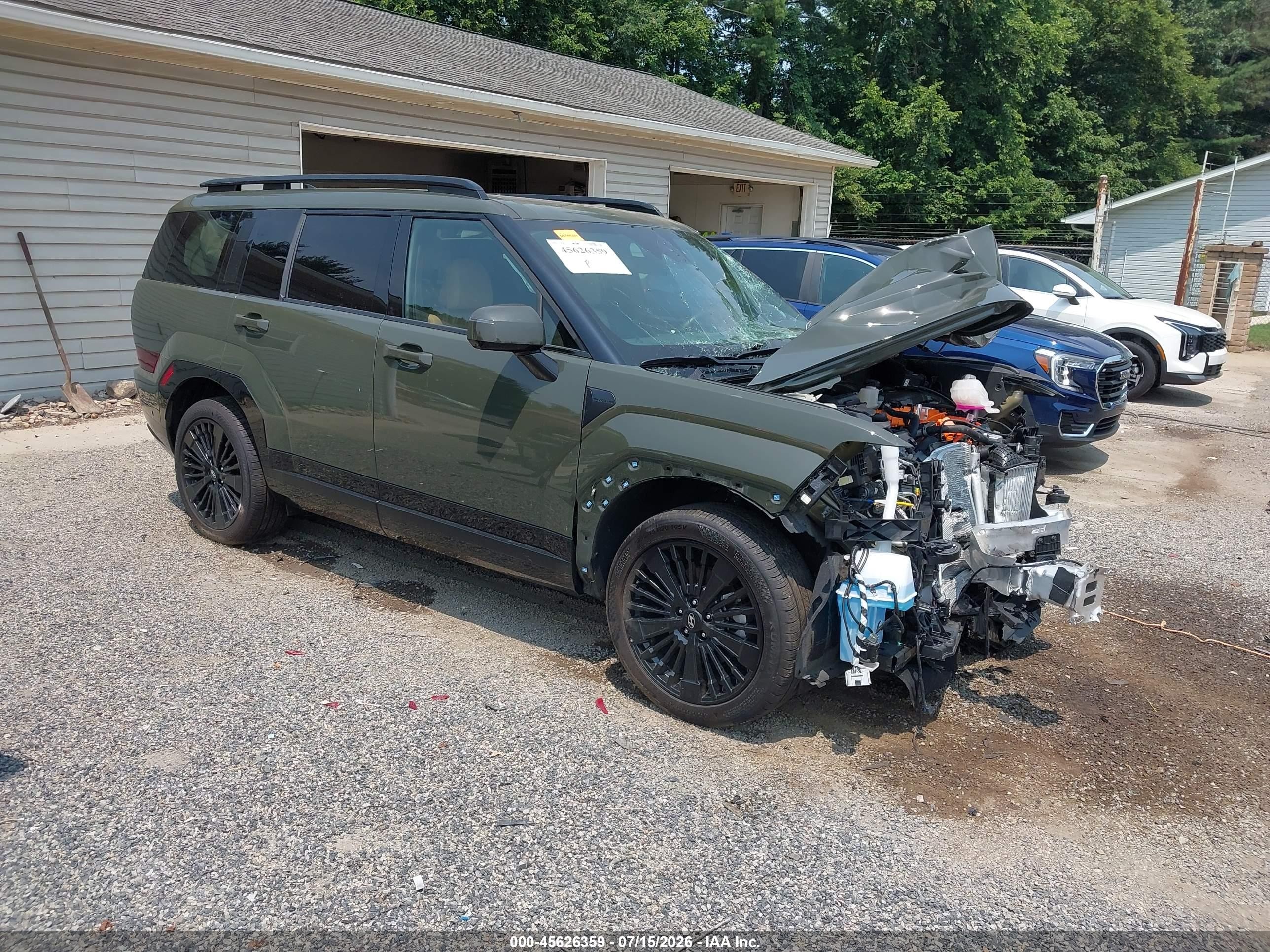2026 Hyundai Santa Fe Hybrid VIN 5NMP54G19TH090016 — IAAI salvage auction photo