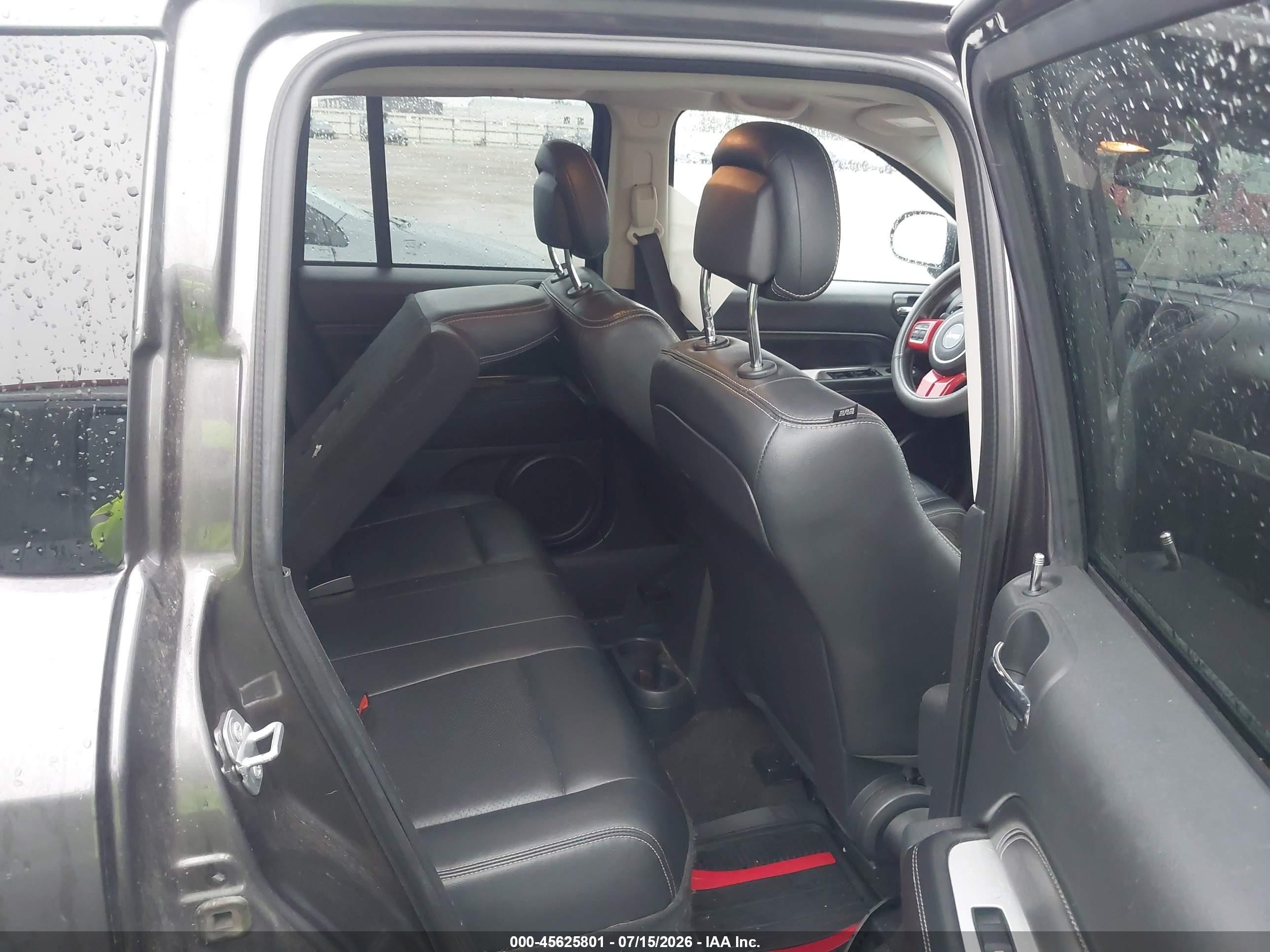 2017 Jeep Compass VIN 1C4NJDEB9HD193550 IAAI salvage auction — Front End, Original (Texas), sold $1,600 on 2026-10-02 (photo 8)