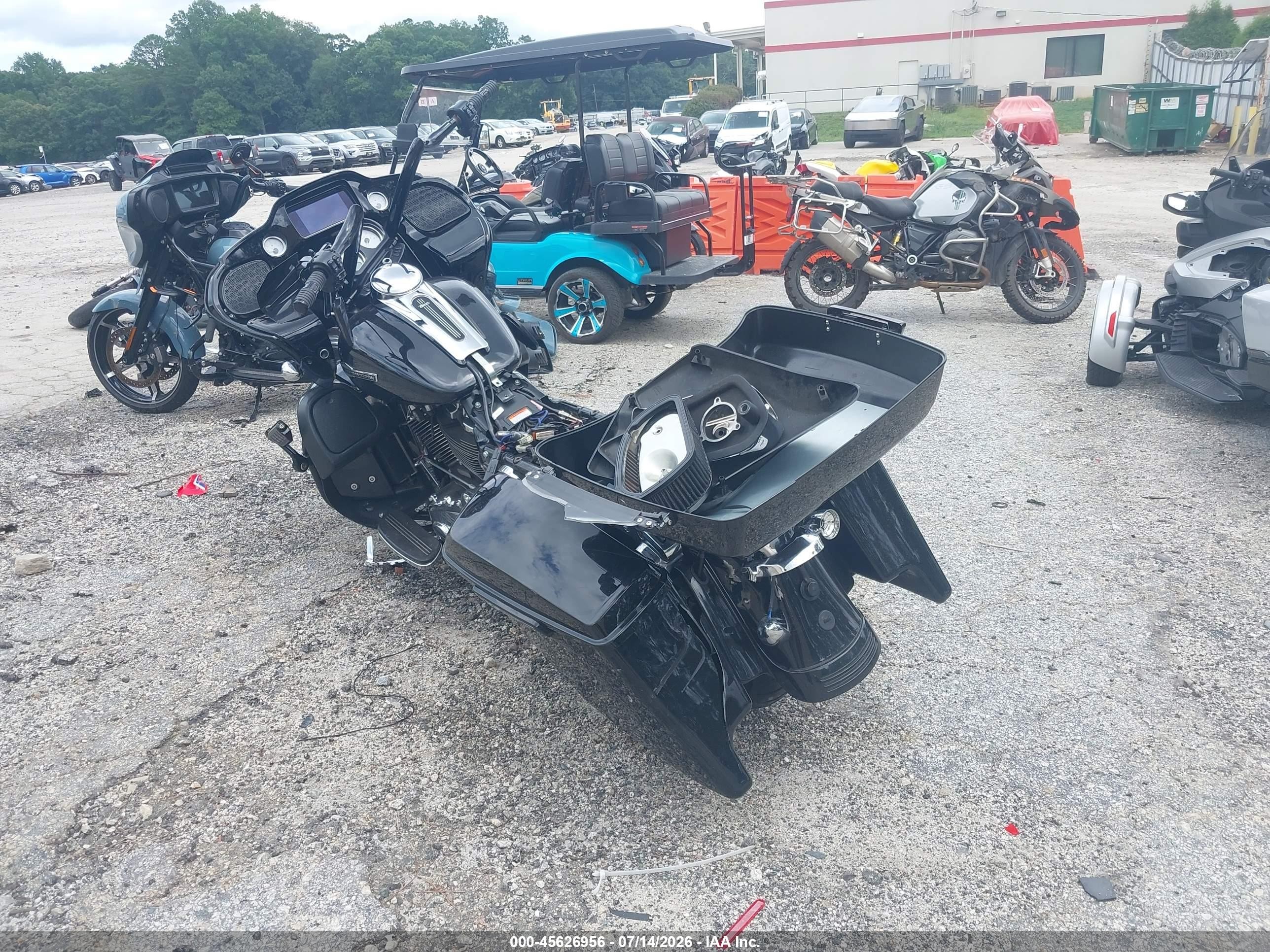2021 Harley-davidson Road glide VIN 1HD1KHC15MB654339 IAAI salvage auction — All Over, Salvage (Georgia), sold $3,050 on 2026-09-09 (photo 3)