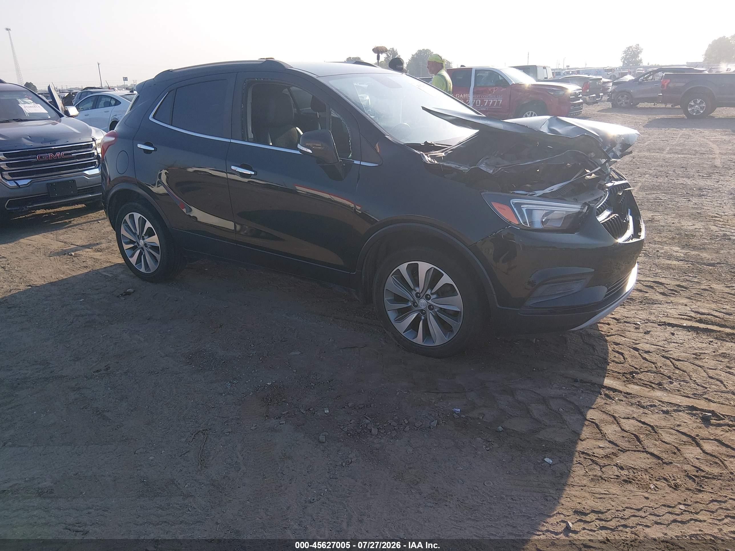 2019 Buick Encore VIN KL4CJASB1KB701307 IAAI salvage auction — Front End, Salvage (Arkansas), sold $925 on 2026-09-19 (photo 1)