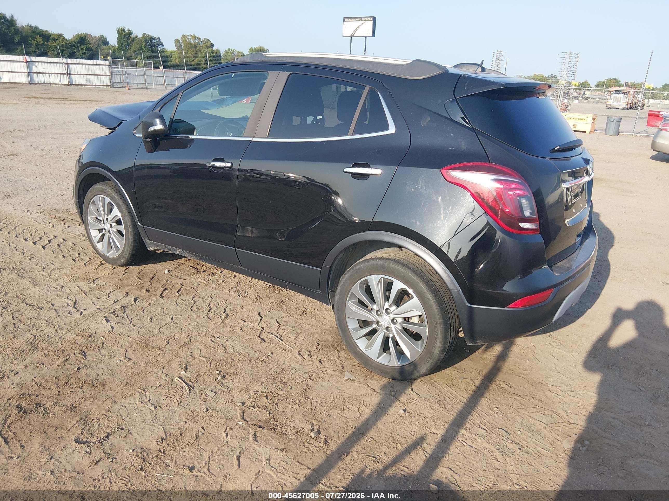 2019 Buick Encore VIN KL4CJASB1KB701307 IAAI salvage auction — Front End, Salvage (Arkansas), sold $925 on 2026-09-19 (photo 3)