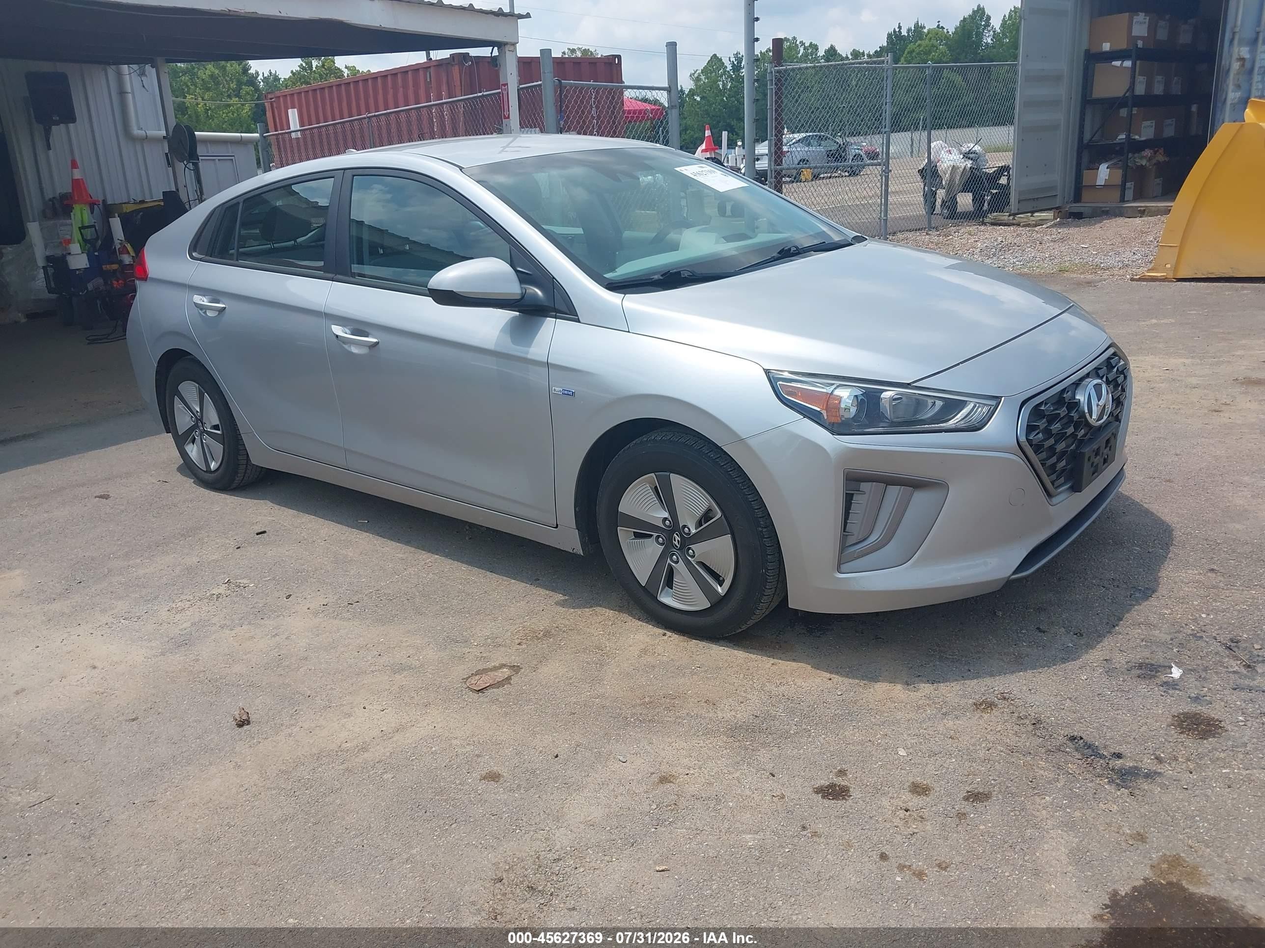 2020 Hyundai Ioniq Hybrid VIN KMHC65LC3LU232129 — IAAI salvage auction photo