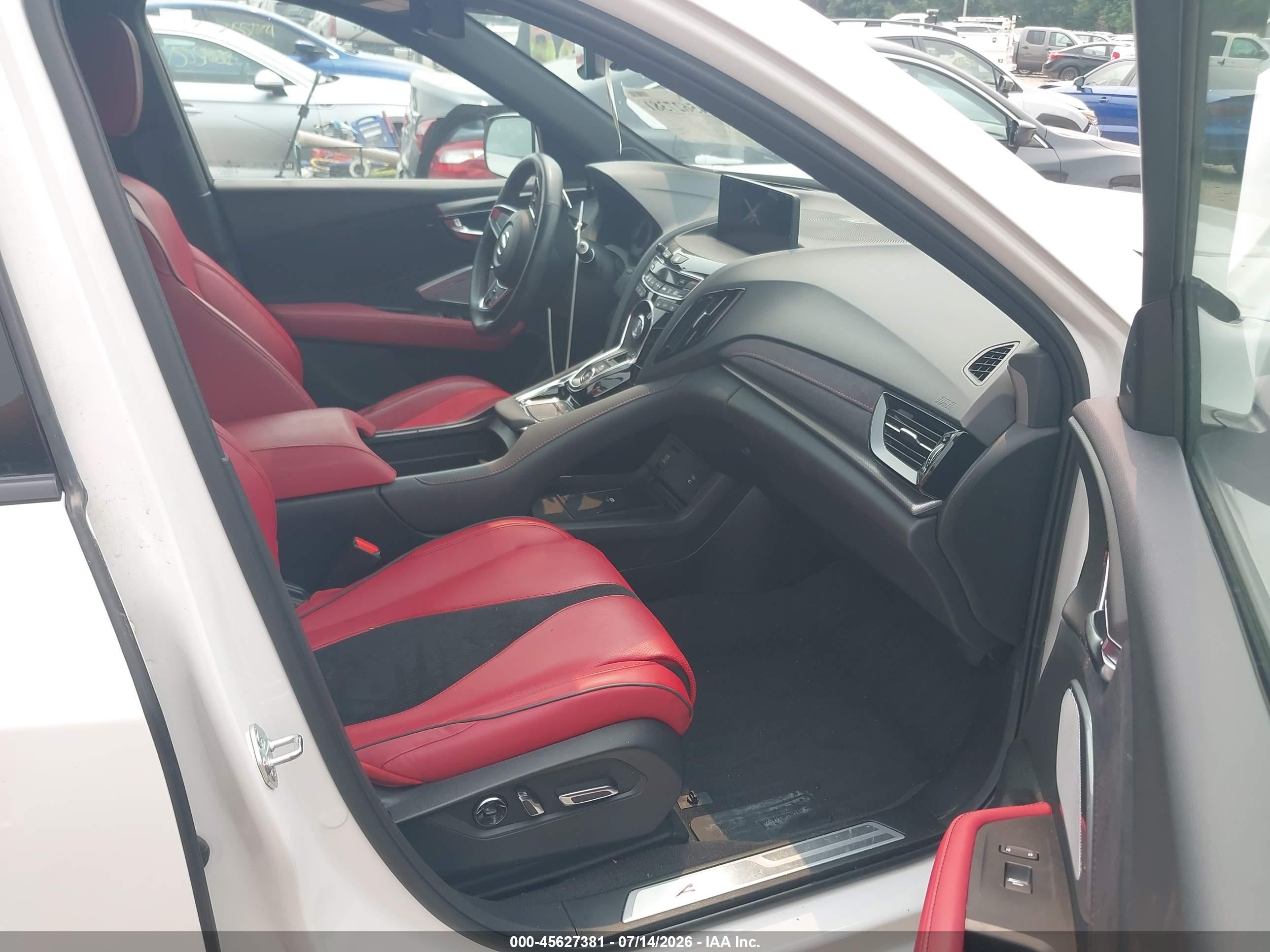 2024 Acura Rdx VIN 5J8TC2H88RL003588 IAAI salvage auction — Front End, Salvage (Massachusetts), sold $14,900 on 2026-09-14 (photo 5)