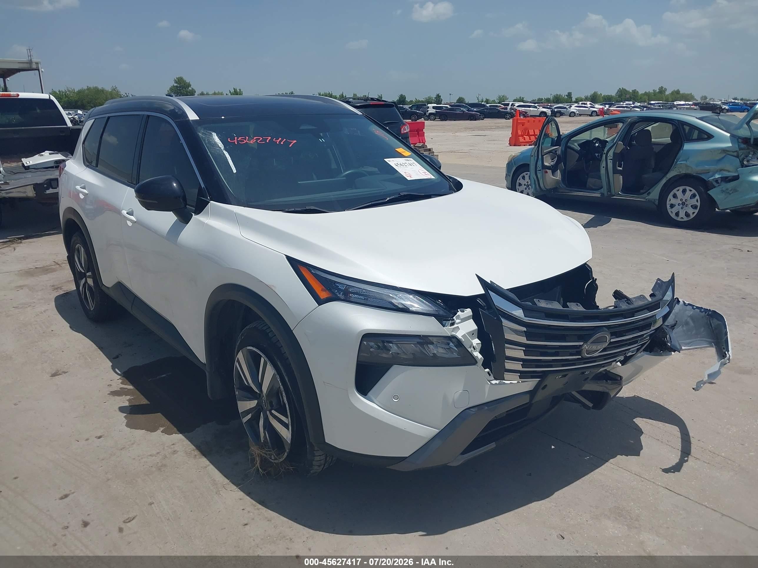 2024 Nissan Rogue VIN JN8BT3CA9RW350599 — IAAI salvage auction photo