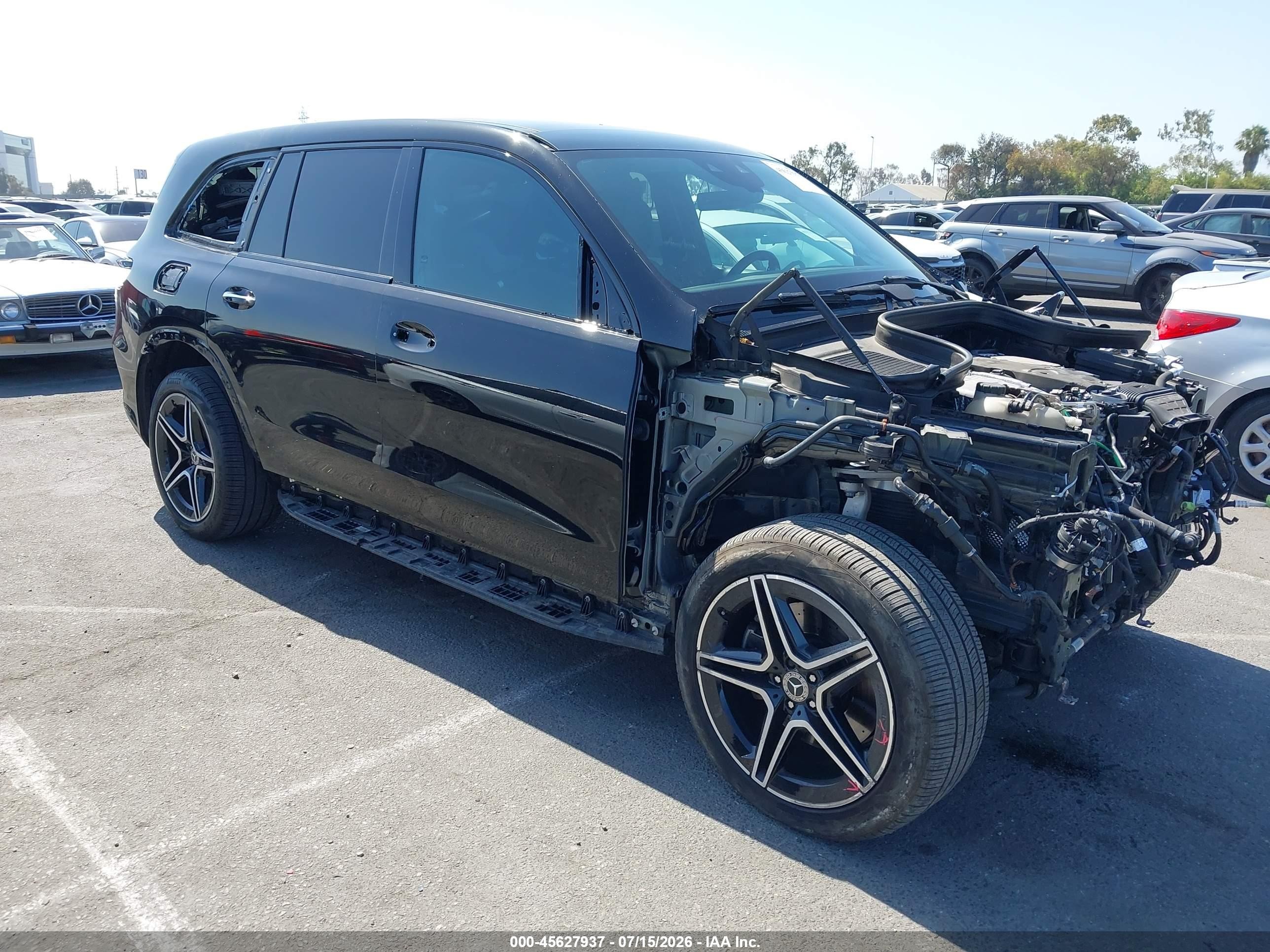 2025 Mercedes-Benz GLS-Class VIN 4JGFF5KE5SB291029 — IAAI salvage auction photo