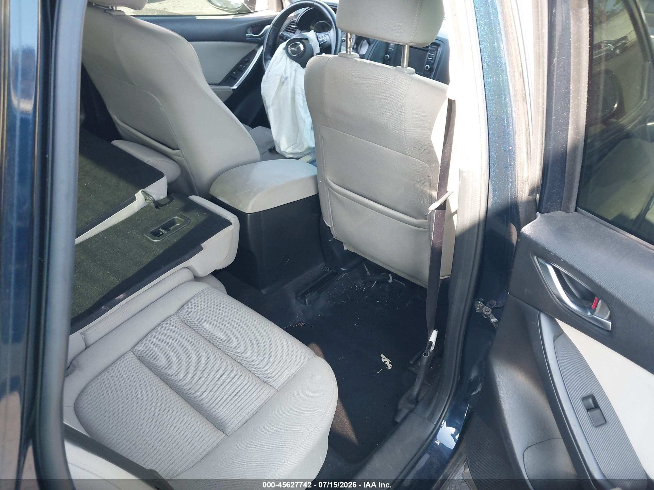 2015 Mazda Cx-5 VIN JM3KE2CY7F0527136 IAAI salvage auction — Front End, Salvage Certificate (California), sold $1,500 on 2026-09-11 (photo 8)