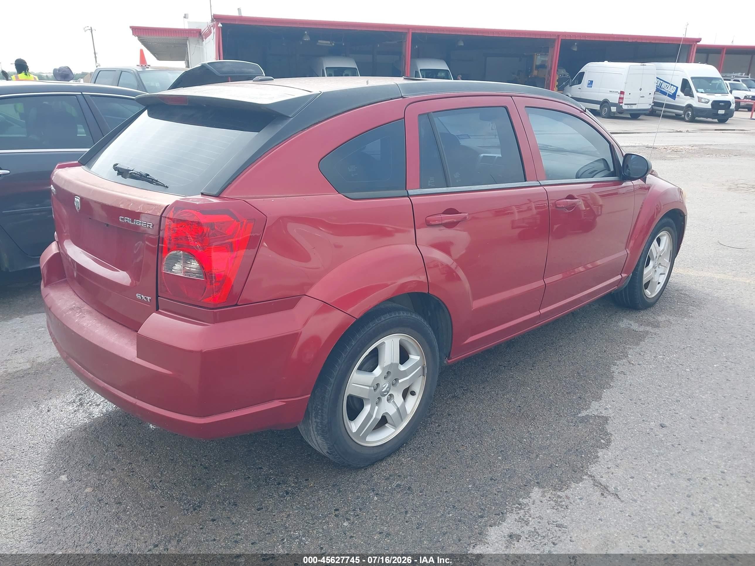 2009 Dodge Caliber VIN 1B3HB48A49D198977 IAAI salvage auction — Repossession, Clear (Texas), sold $475 on 2026-10-12 (photo 4)