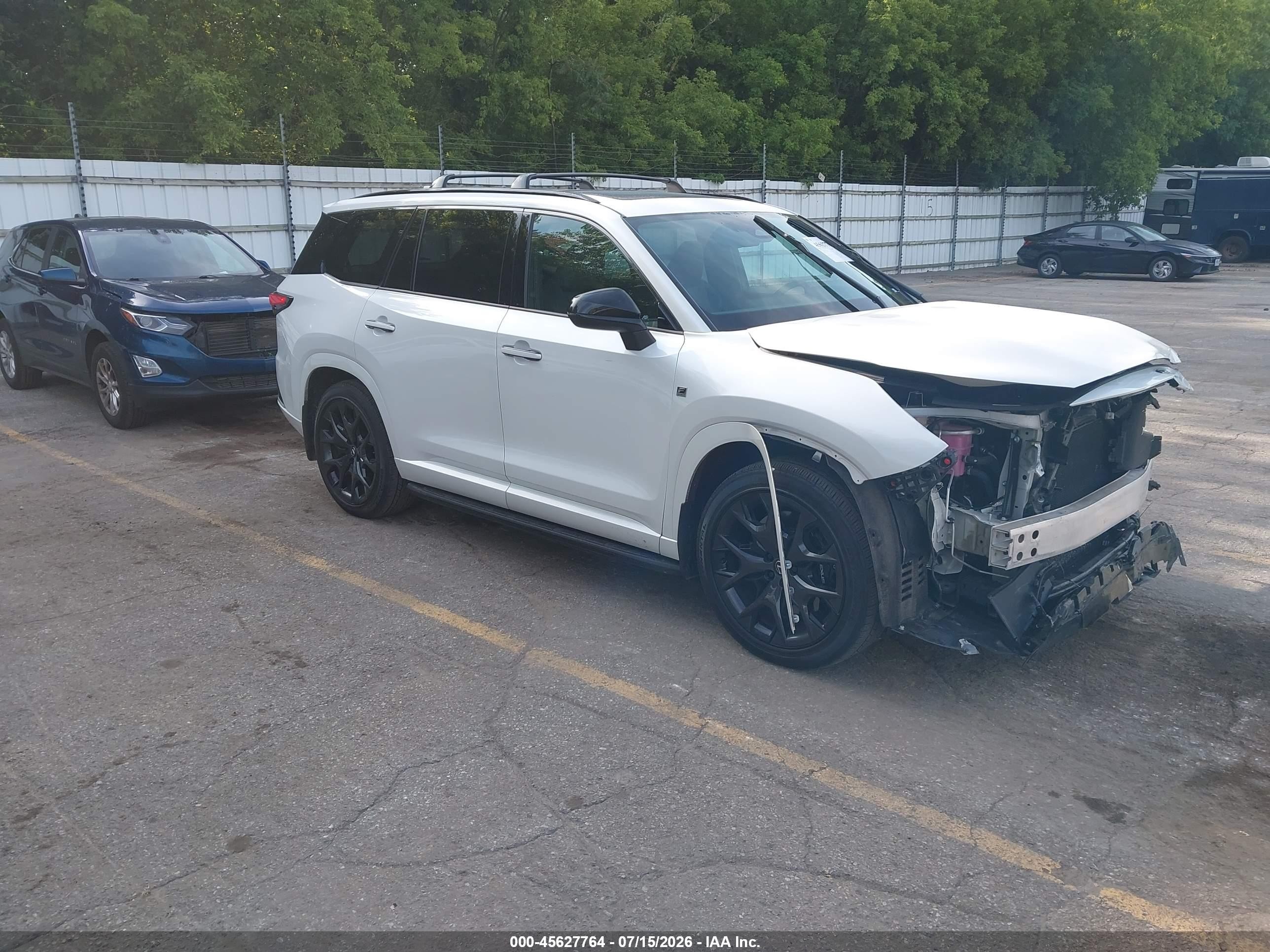 2025 Lexus TX 500h VIN 5TDABAB69SS007972 — IAAI salvage auction photo
