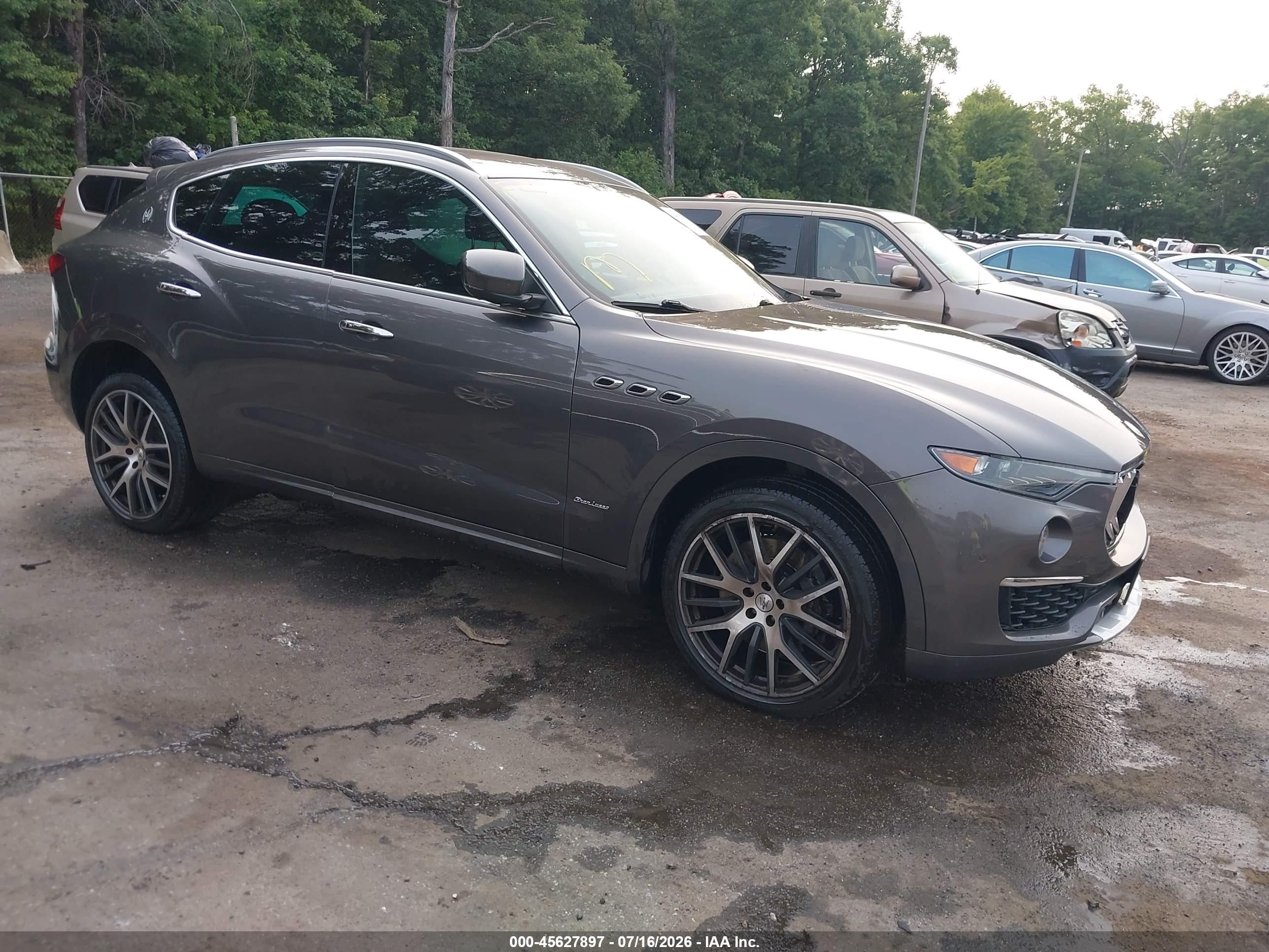 2021 Maserati Levante VIN ZN661YUL7MX378077 — IAAI salvage auction photo