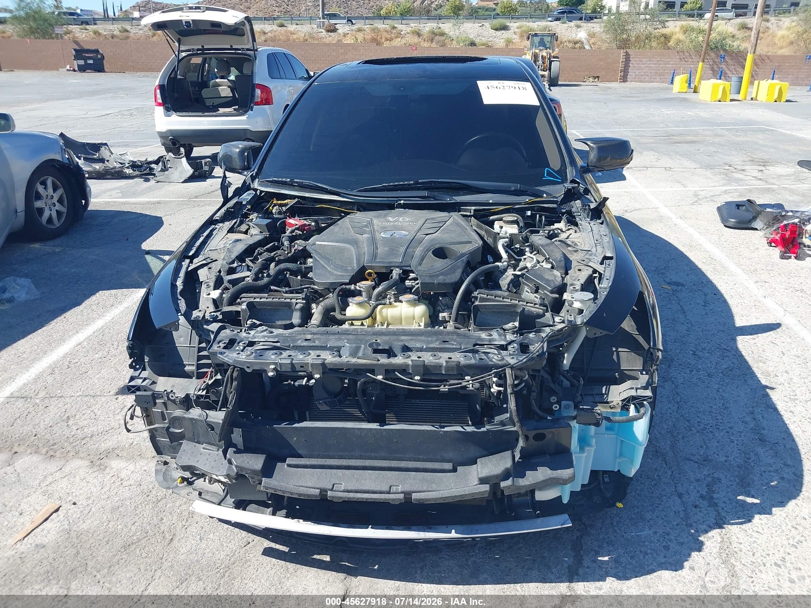 2019 Infiniti Q50 VIN JN1EV7AP0KM512223 IAAI salvage auction — Theft, Salvage (California), sold $3,200 on 2026-09-24 (photo 6)