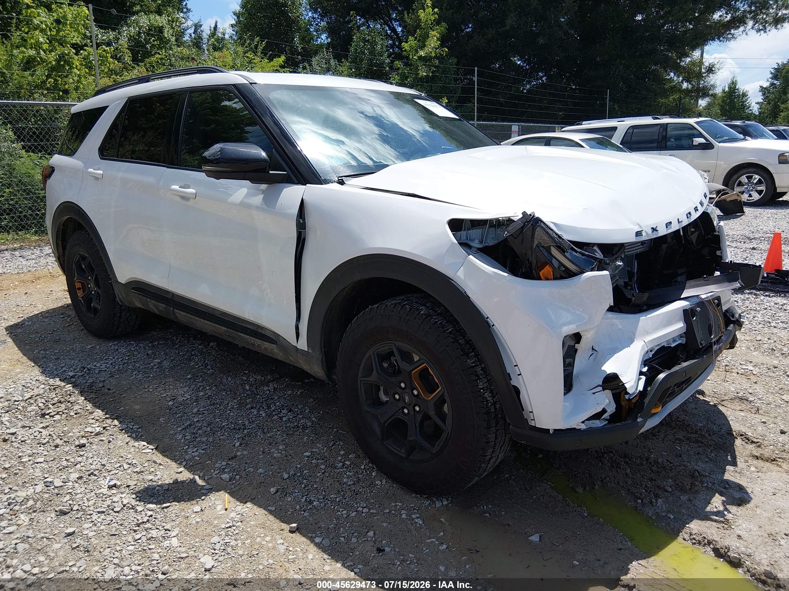2026 Ford Explorer VIN 1FMWK8JC7TGA72963 — IAAI salvage auction photo