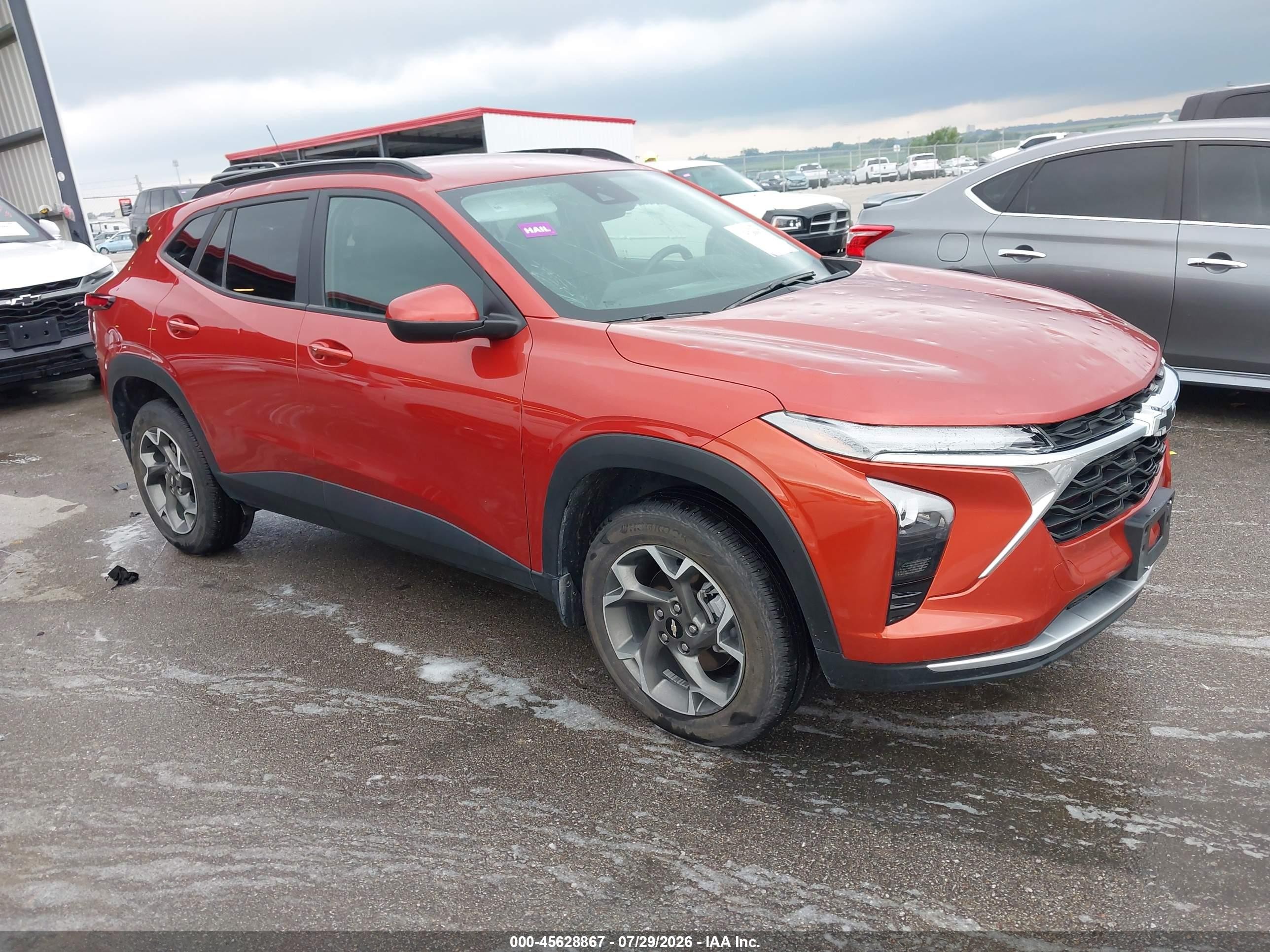 2024 Chevrolet Trax VIN KL77LHE29RC216372 — IAAI salvage auction photo