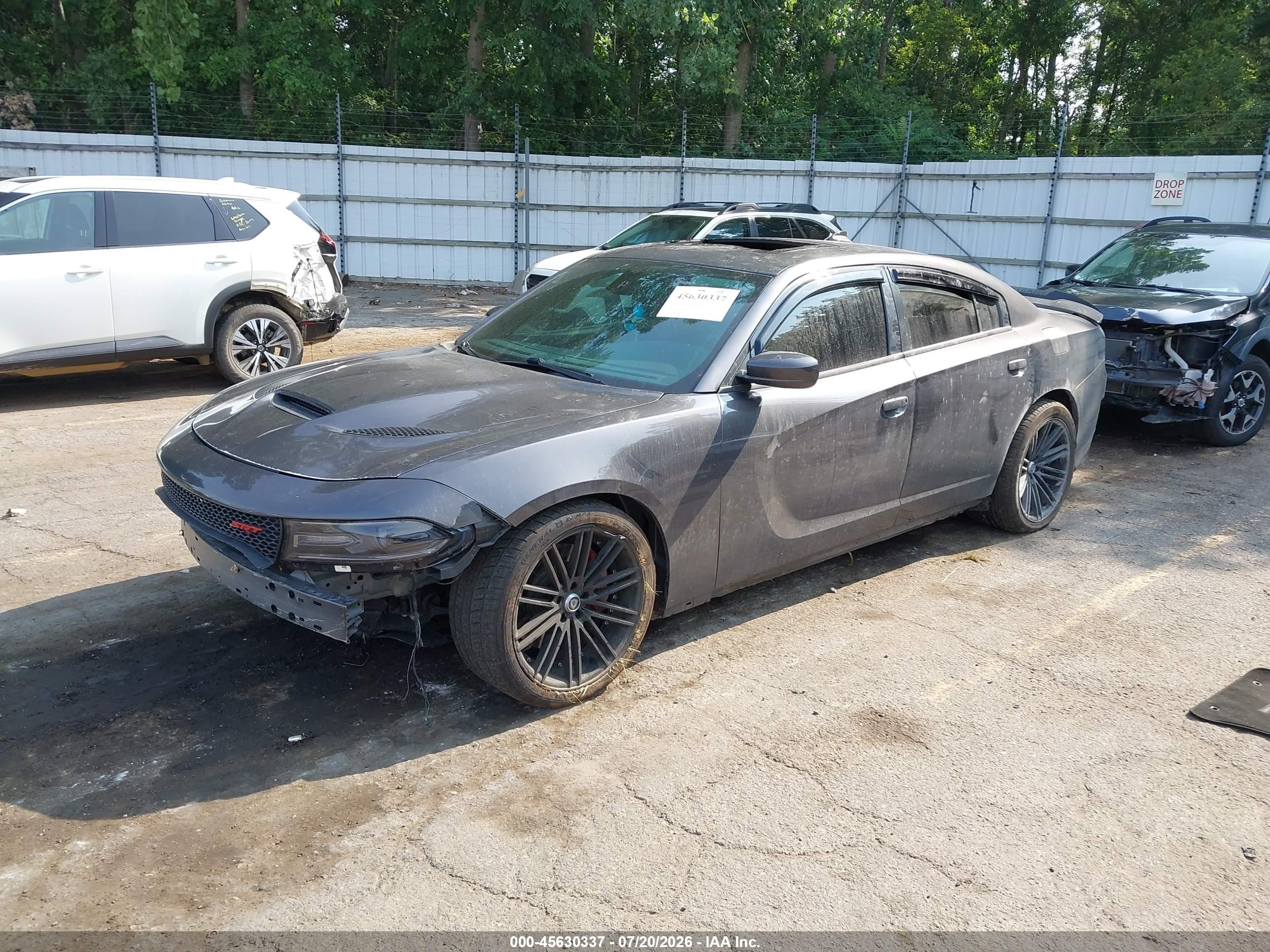 2017 Dodge Charger VIN 2C3CDXGJXHH630113 IAAI salvage auction — Front End, Clear (Michigan), sold $11,975 on 2026-09-12 (photo 2)