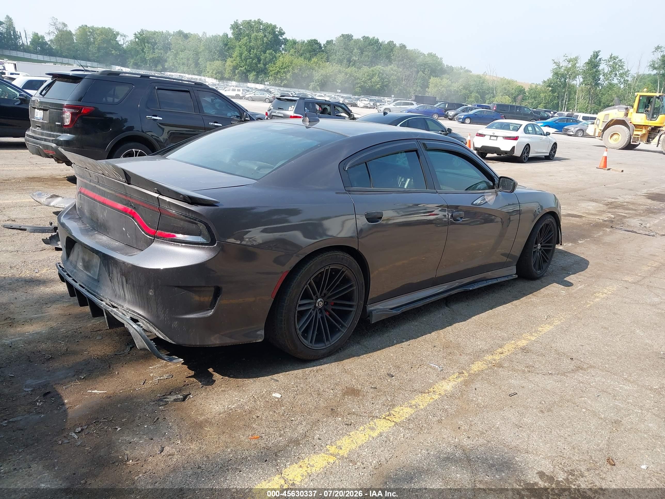 2017 Dodge Charger VIN 2C3CDXGJXHH630113 IAAI salvage auction — Front End, Clear (Michigan), sold $11,975 on 2026-09-12 (photo 4)